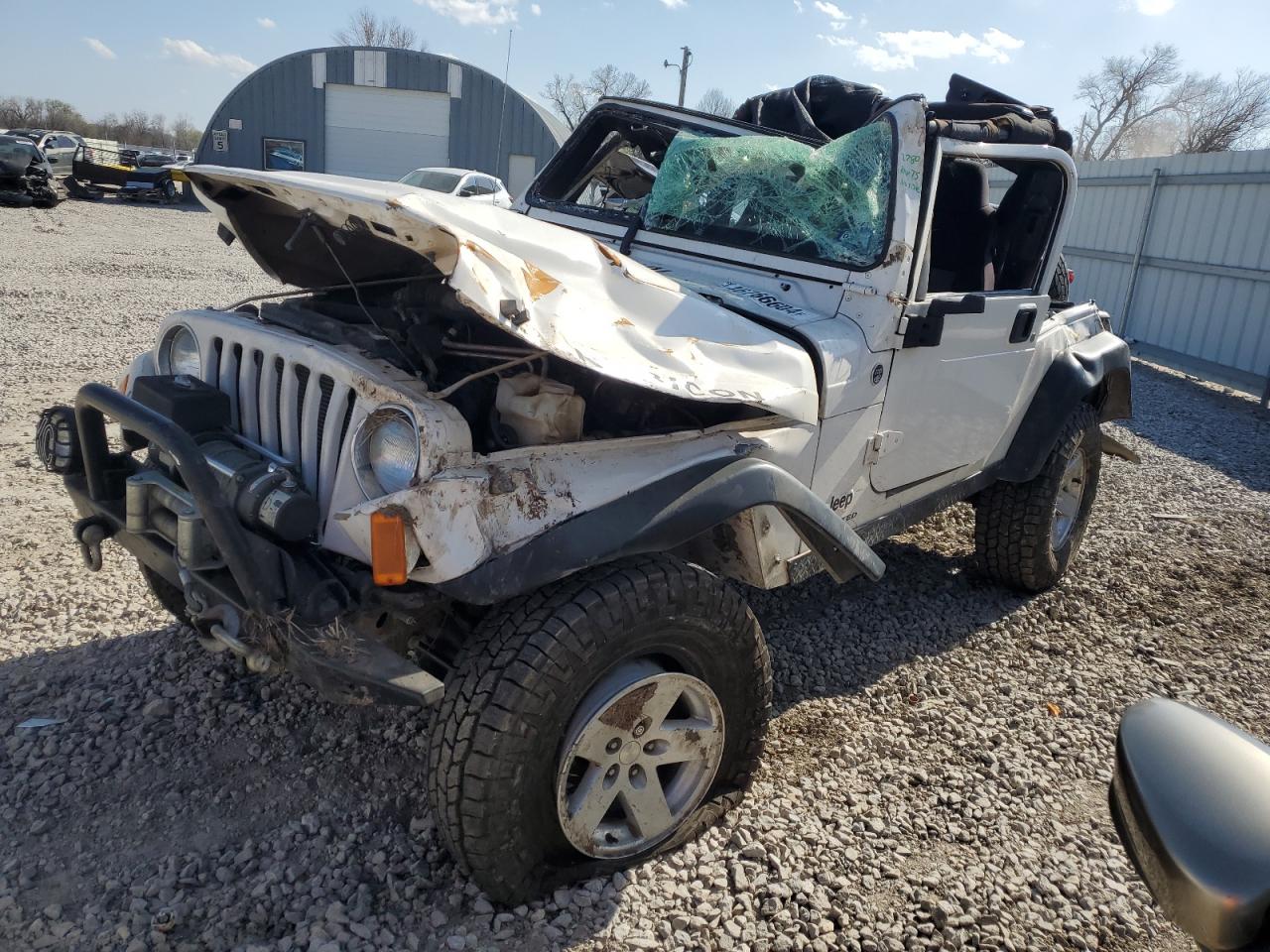 JEEP WRANGLER 2006 1j4fa64s36p740058