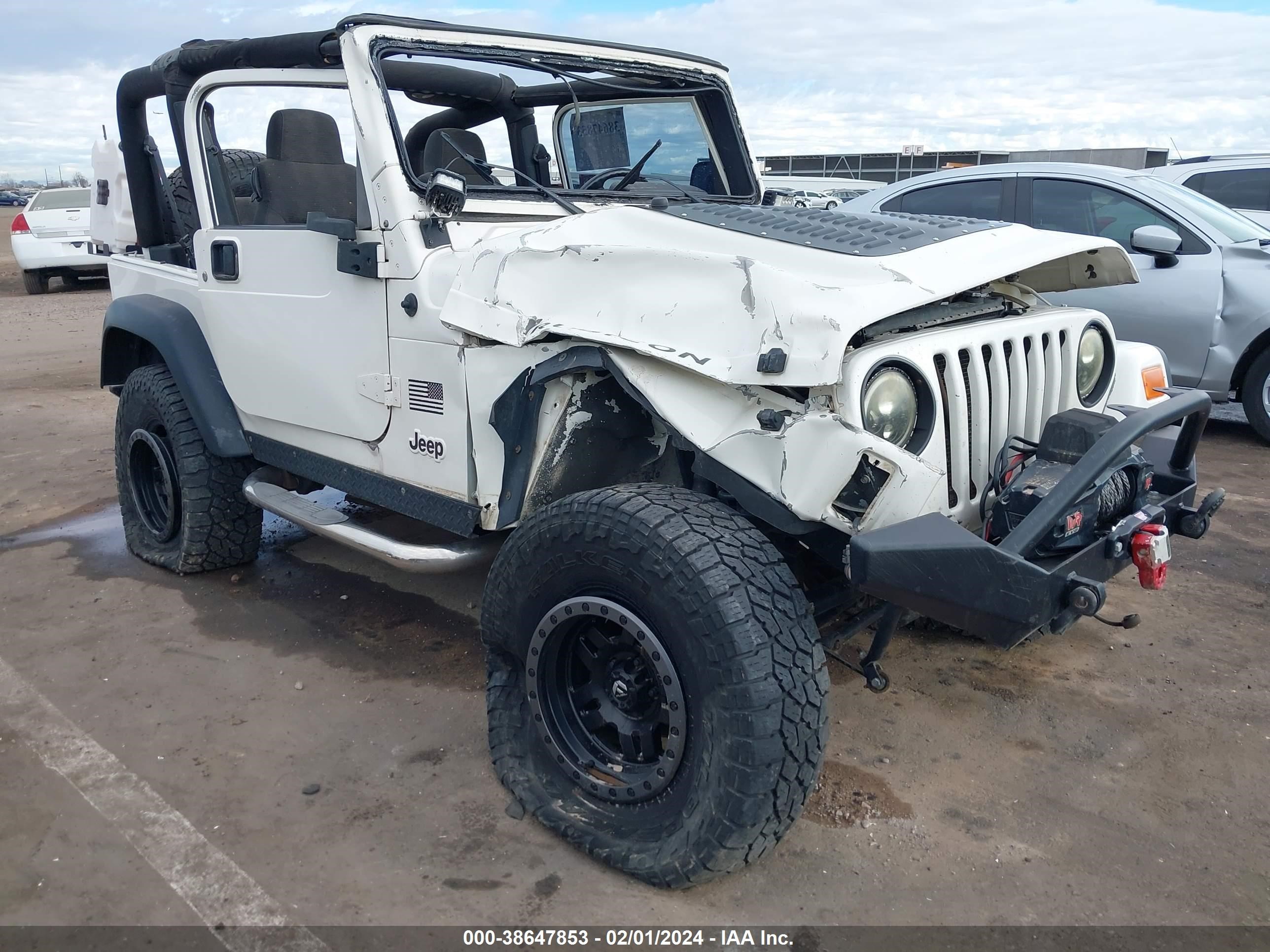 JEEP WRANGLER 2005 1j4fa69s75p338132