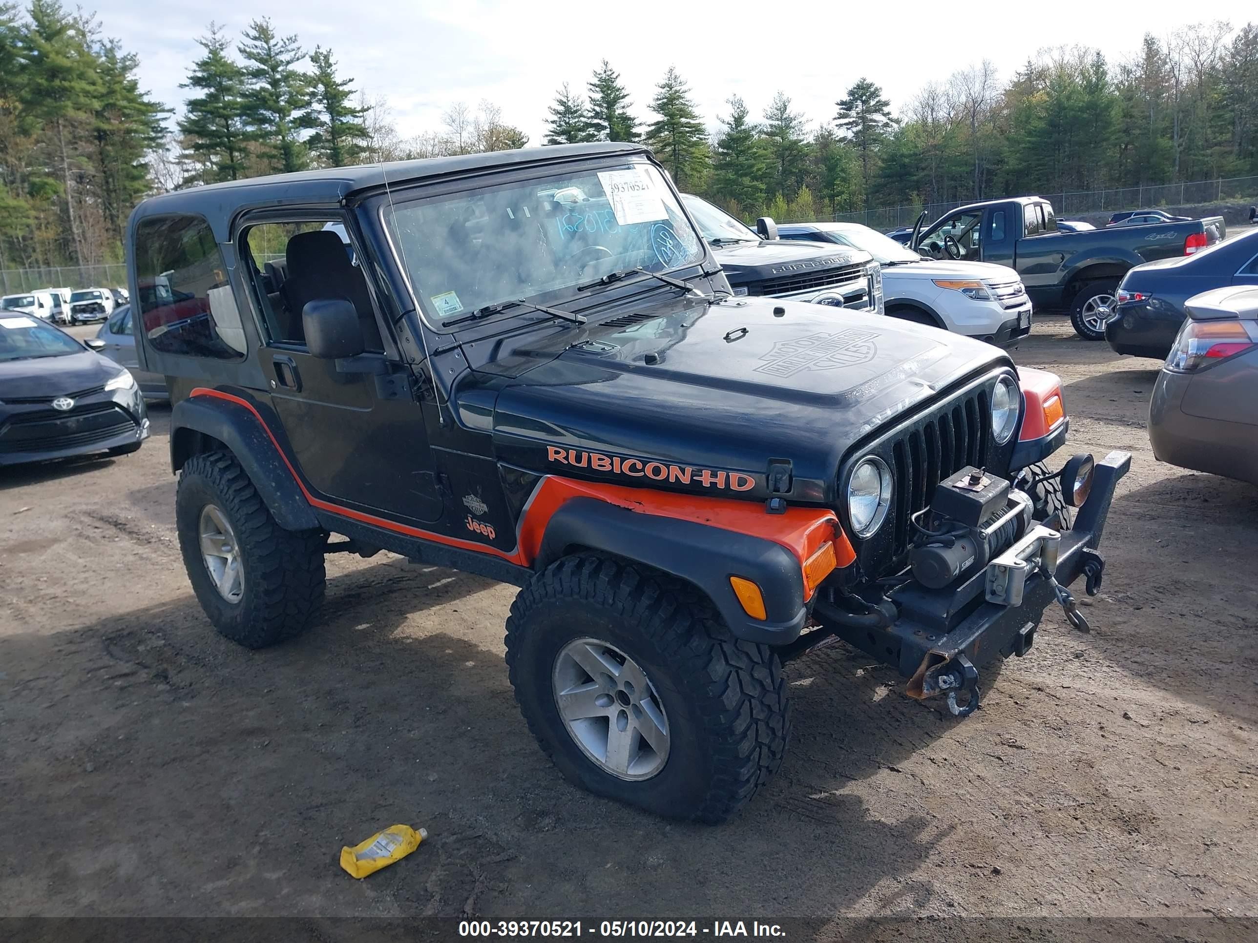 JEEP WRANGLER 2003 1j4fa69sx3p328207