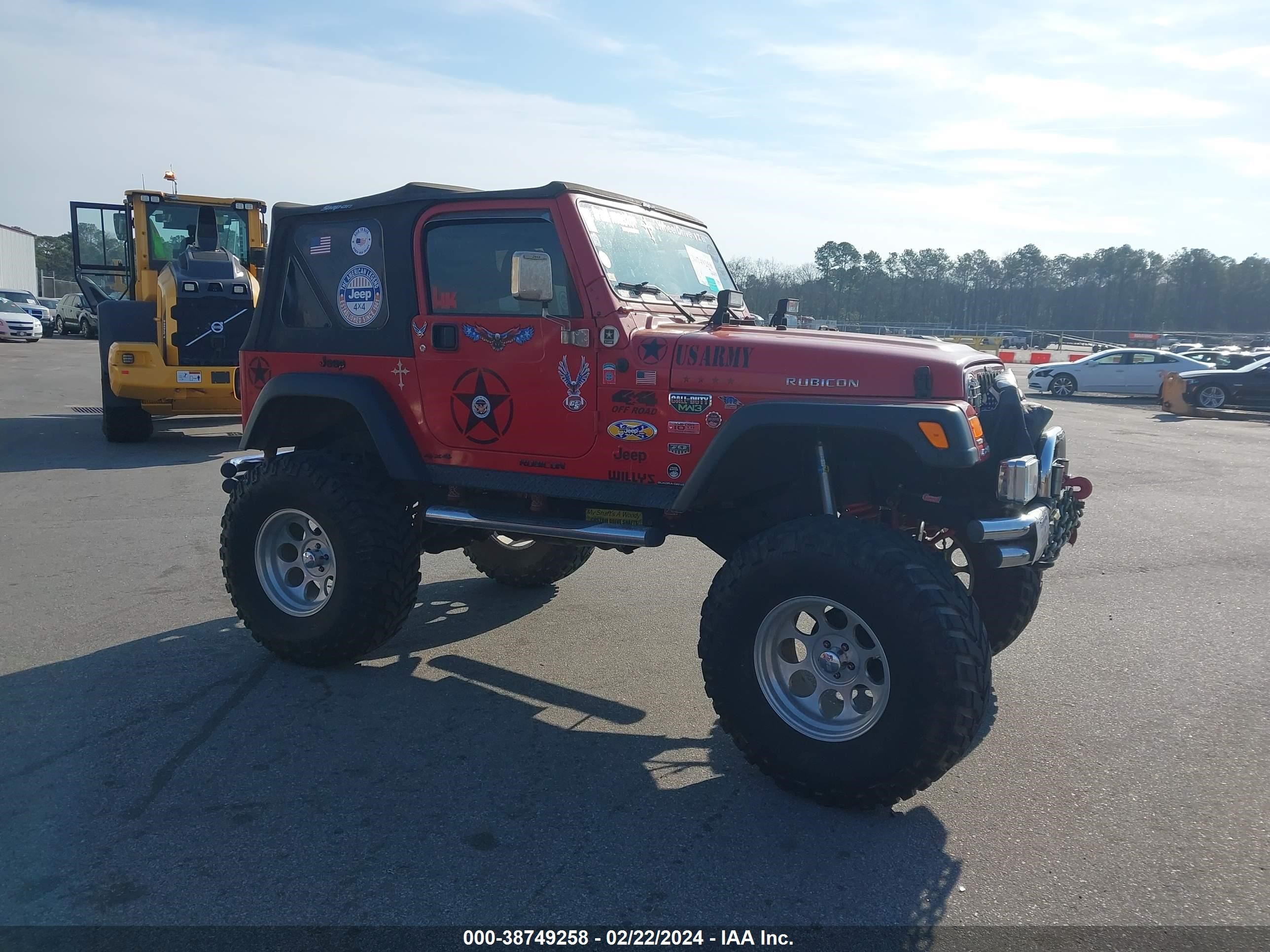 JEEP WRANGLER 2004 1j4fa69sx4p727913