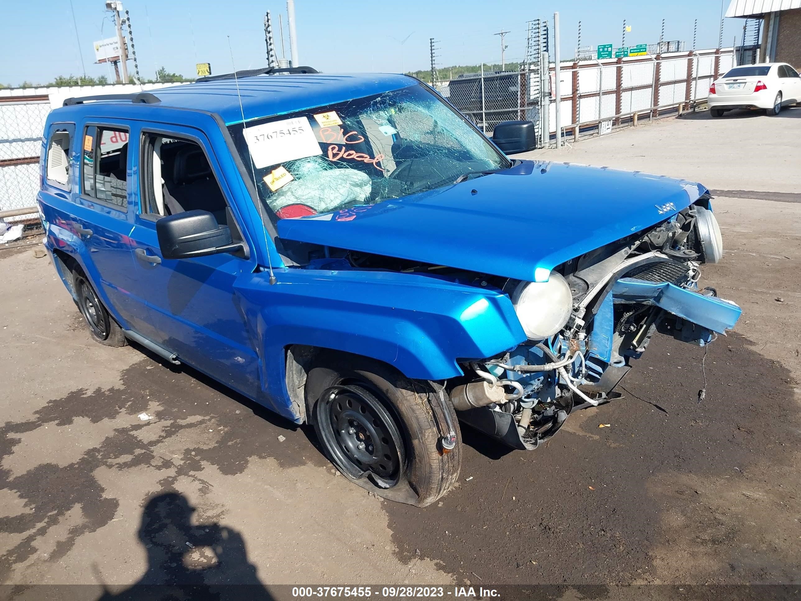 JEEP LIBERTY (PATRIOT) 2009 1j4ff28b19d145624