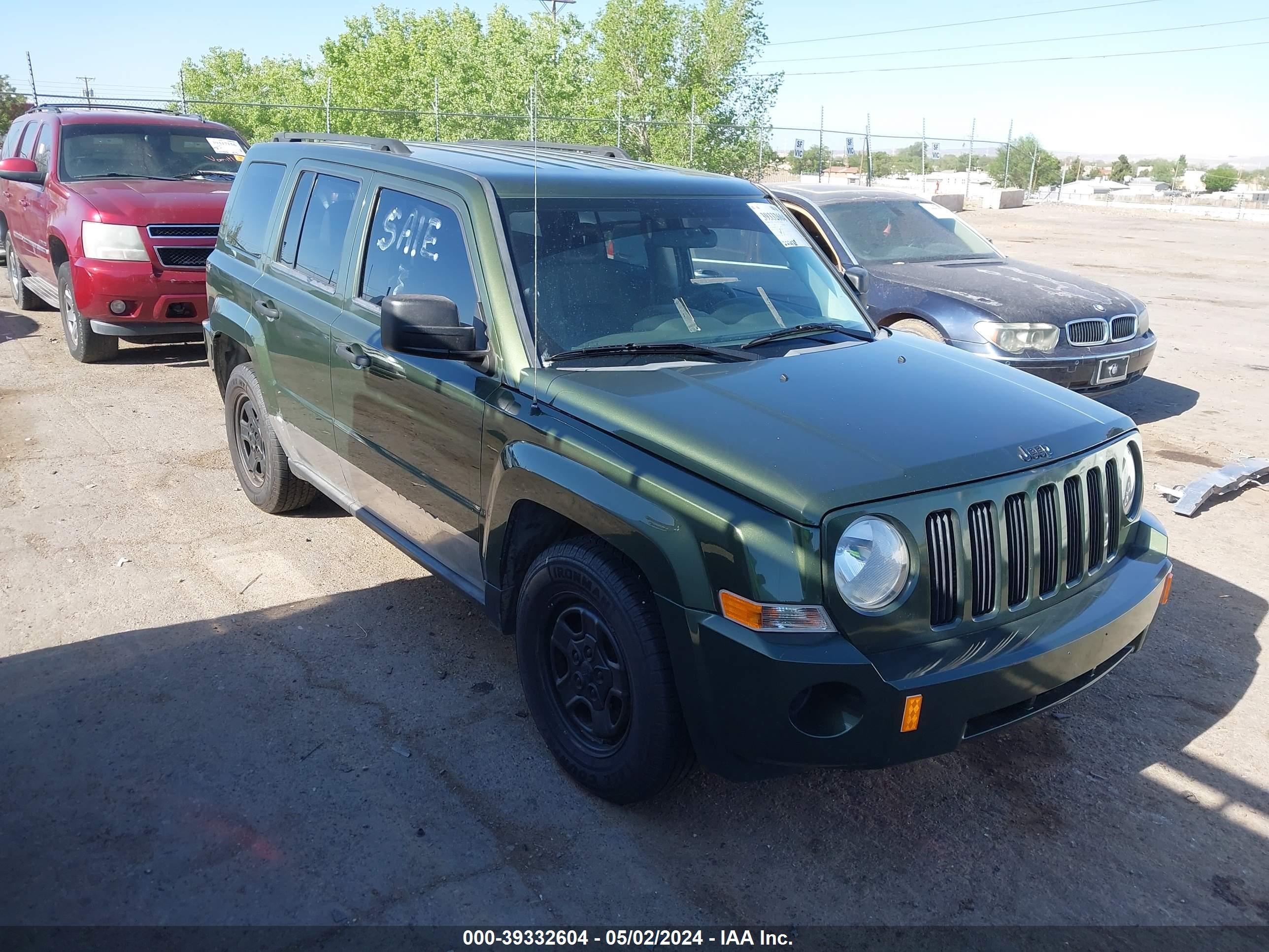 JEEP LIBERTY (PATRIOT) 2009 1j4ff28b89d152506