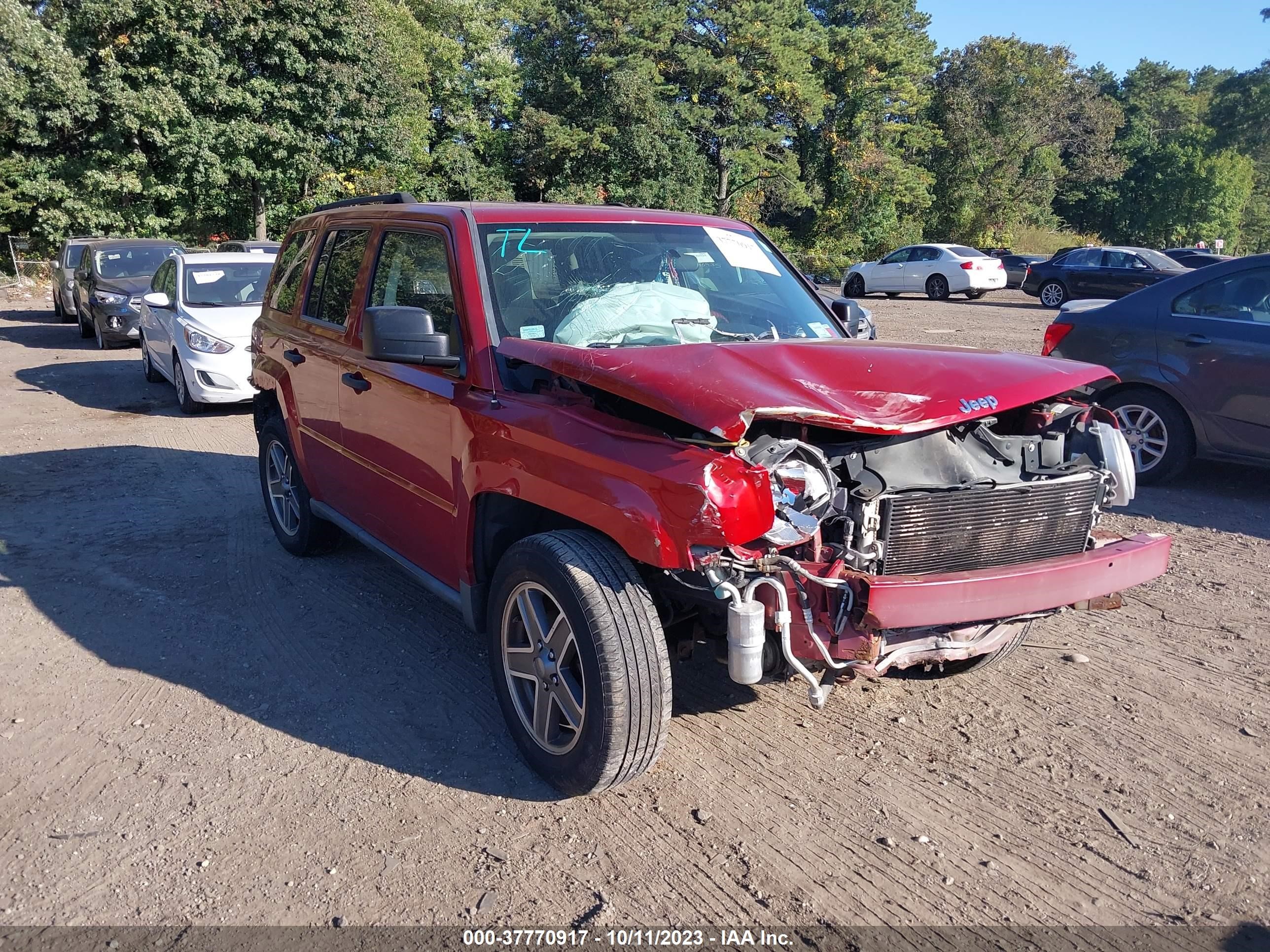 JEEP LIBERTY (PATRIOT) 2009 1j4ff28b99d121345