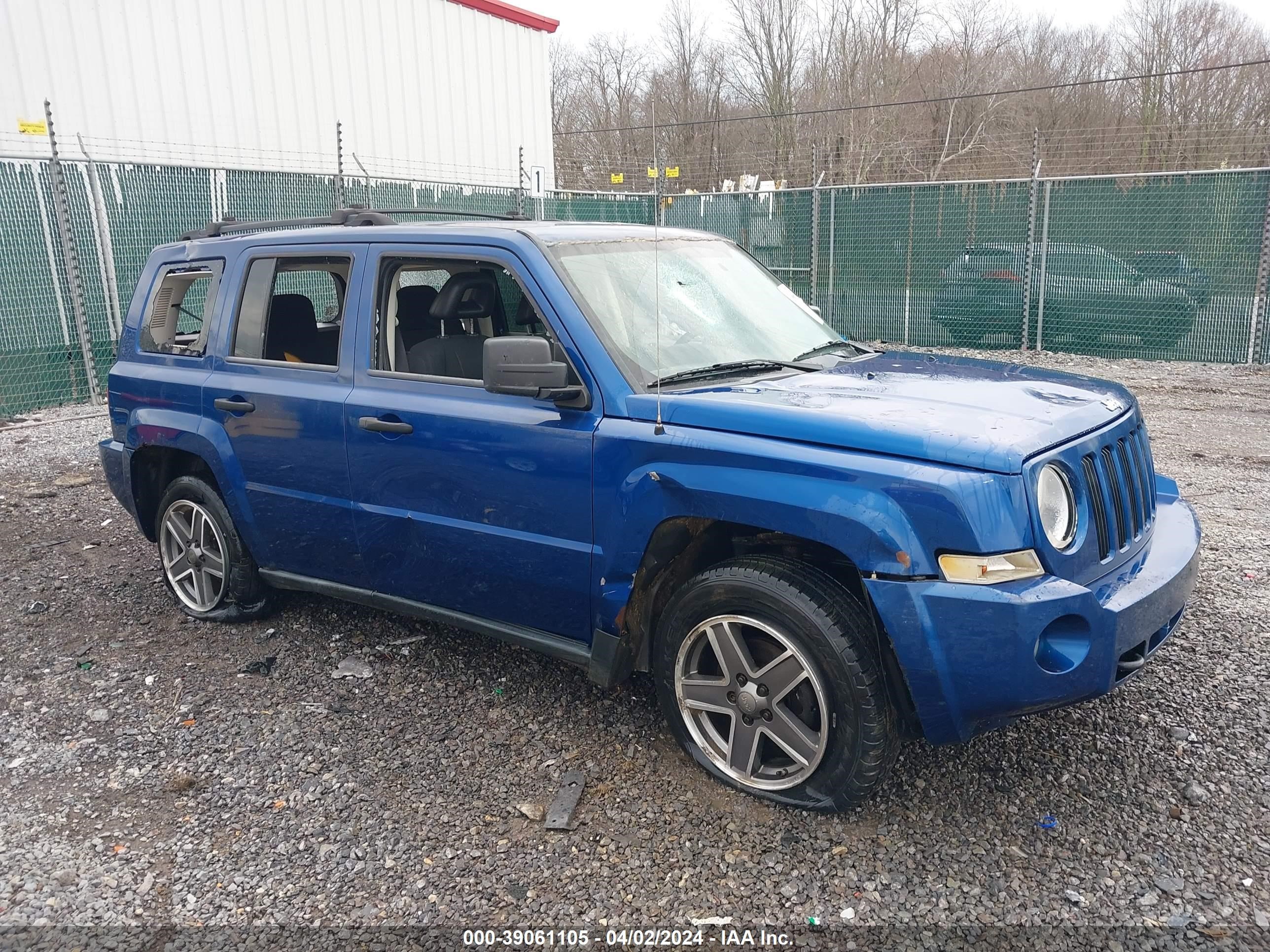 JEEP LIBERTY (PATRIOT) 2009 1j4ff28bx9d193719