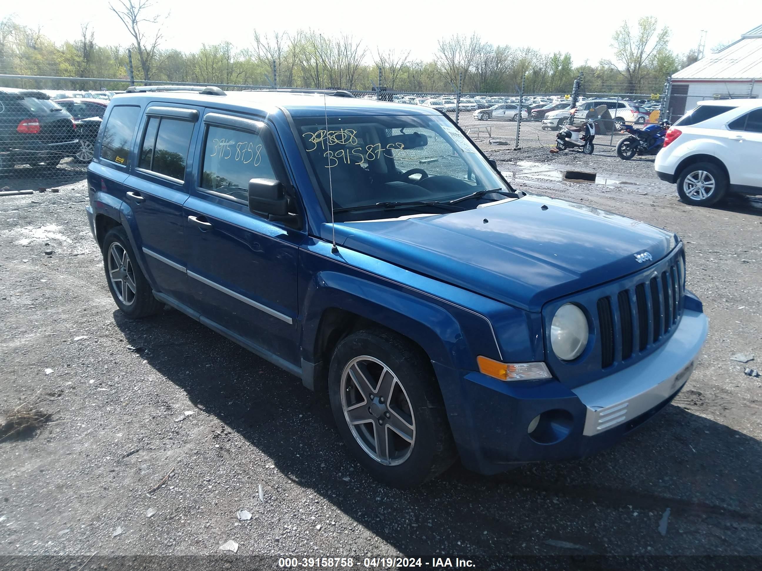 JEEP LIBERTY (PATRIOT) 2009 1j4ff48b59d167024