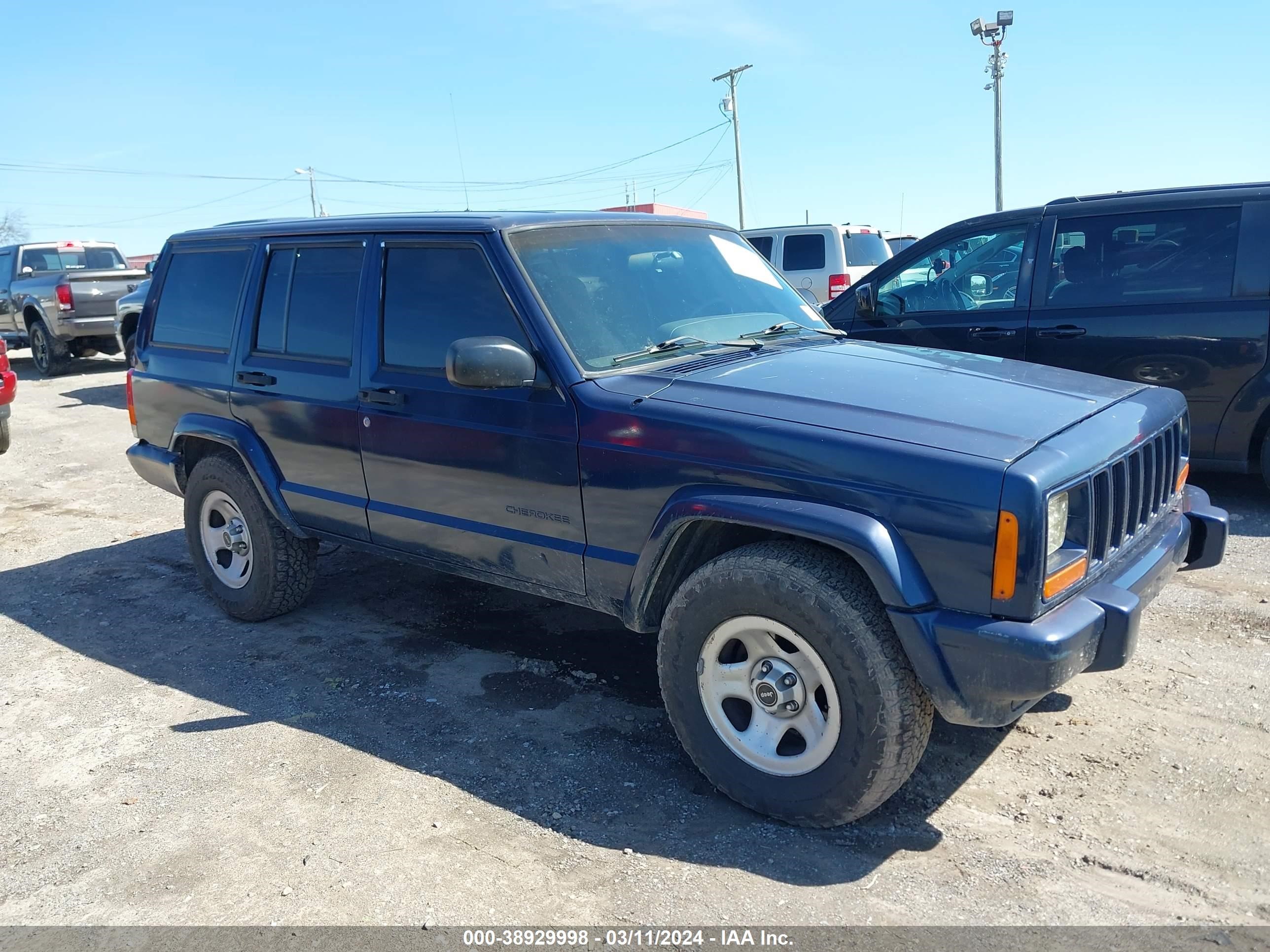 JEEP CHEROKEE 2001 1j4ff48s11l597918