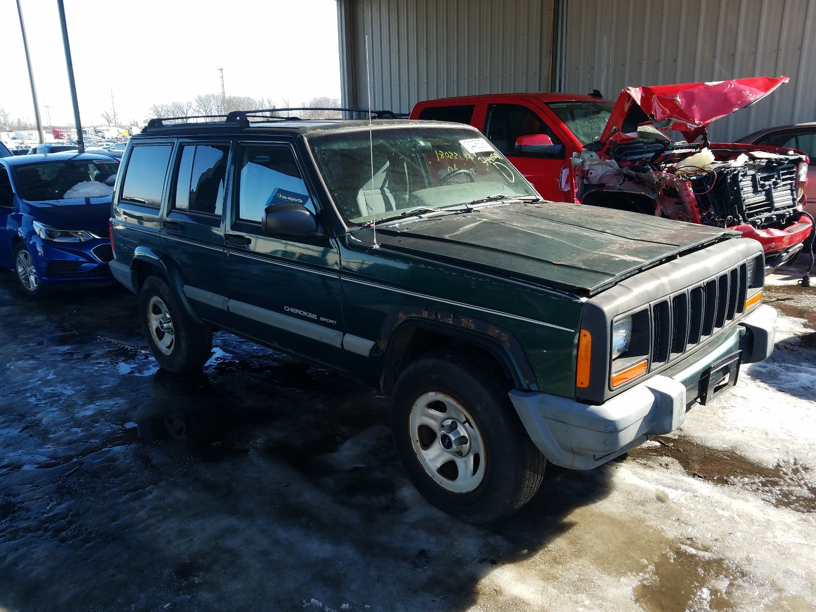 JEEP CHEROKEE S 2001 1j4ff48s21l504341