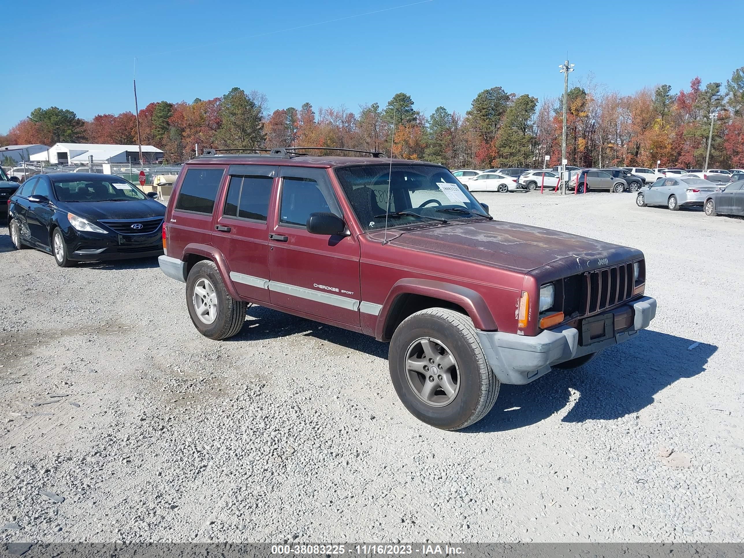 JEEP CHEROKEE 2001 1j4ff48s21l534472