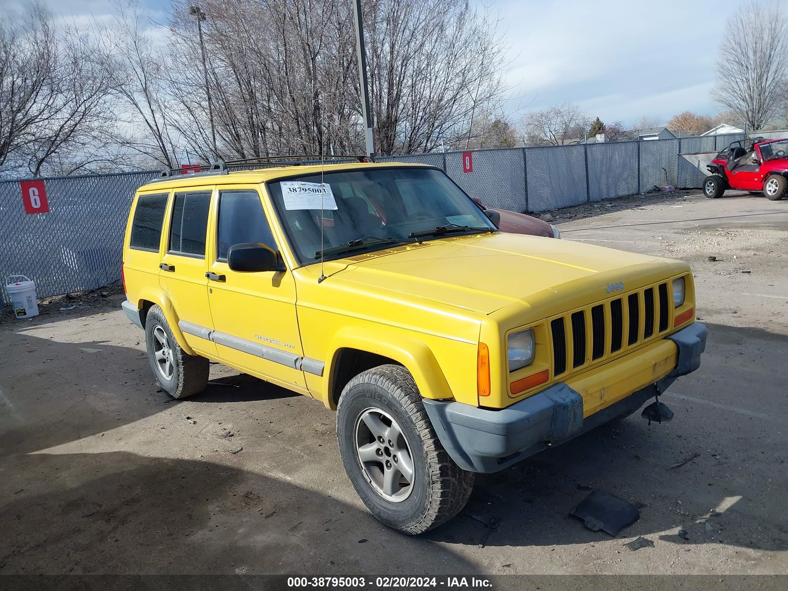 JEEP CHEROKEE 2001 1j4ff48s31l614802