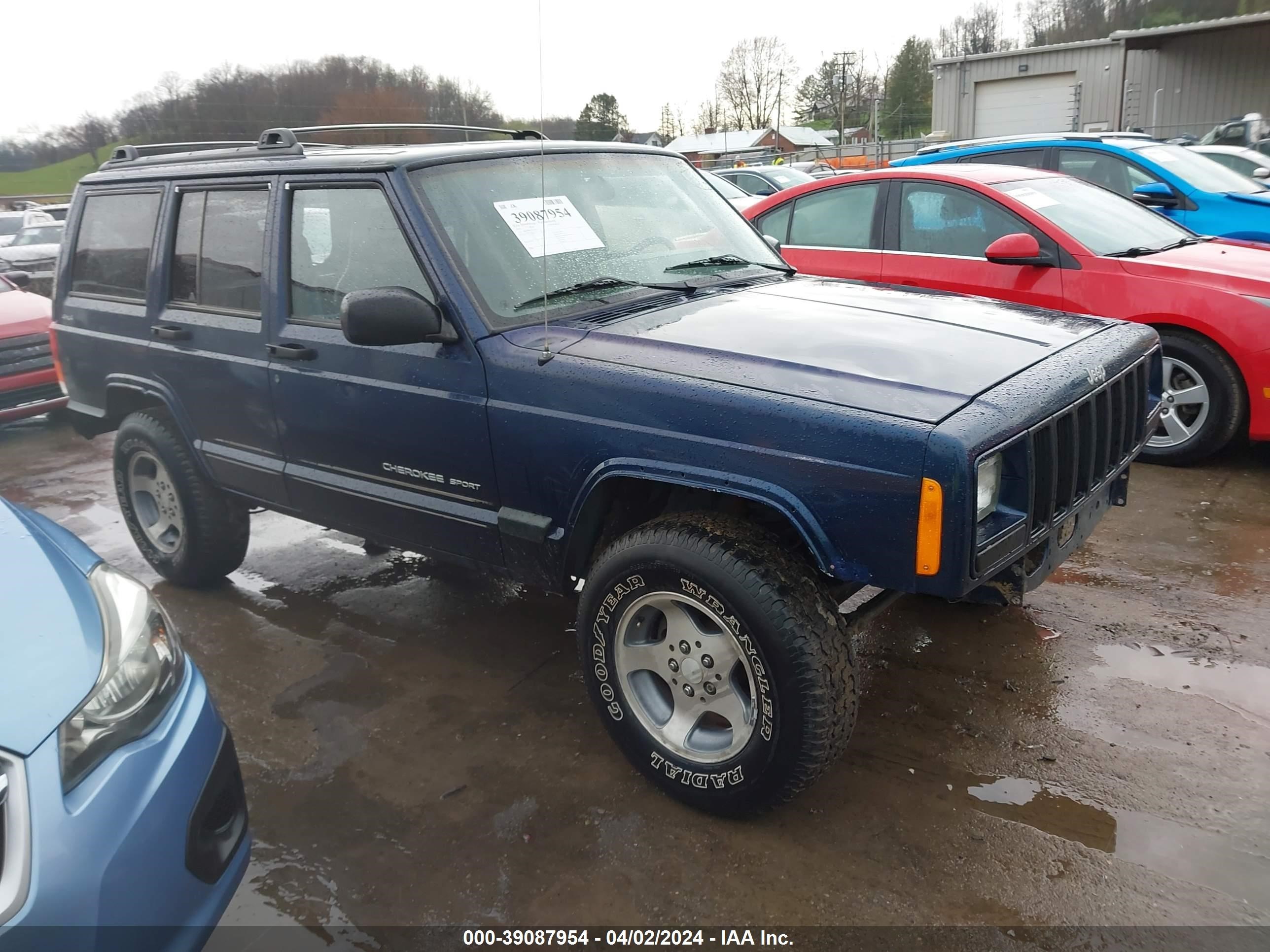 JEEP CHEROKEE 2001 1j4ff48s41l534103