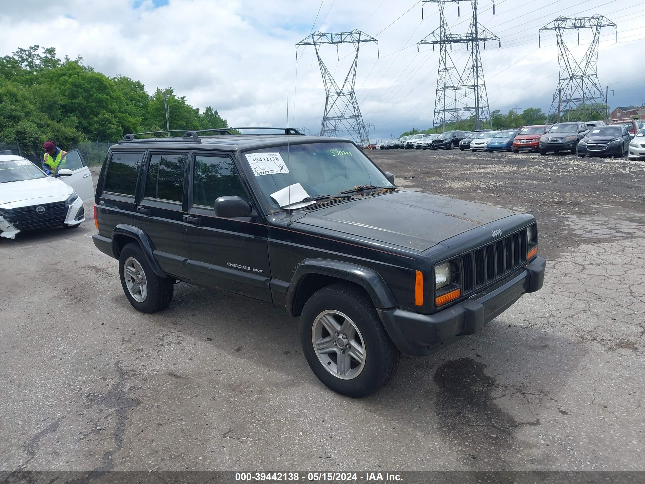 JEEP CHEROKEE 2001 1j4ff48s41l570731