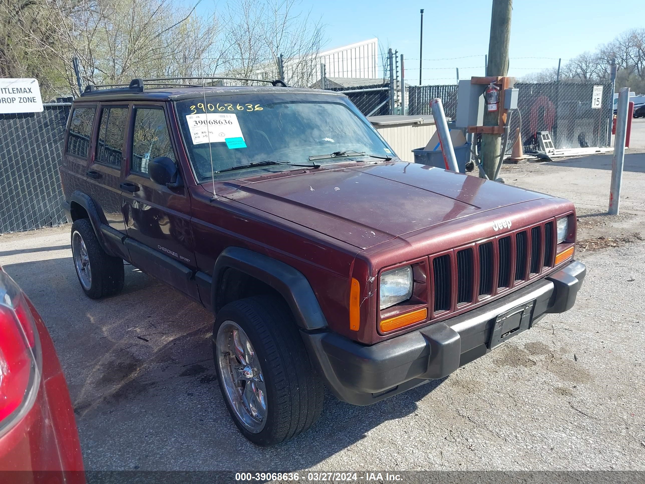 JEEP CHEROKEE 2000 1j4ff48s4yl142328