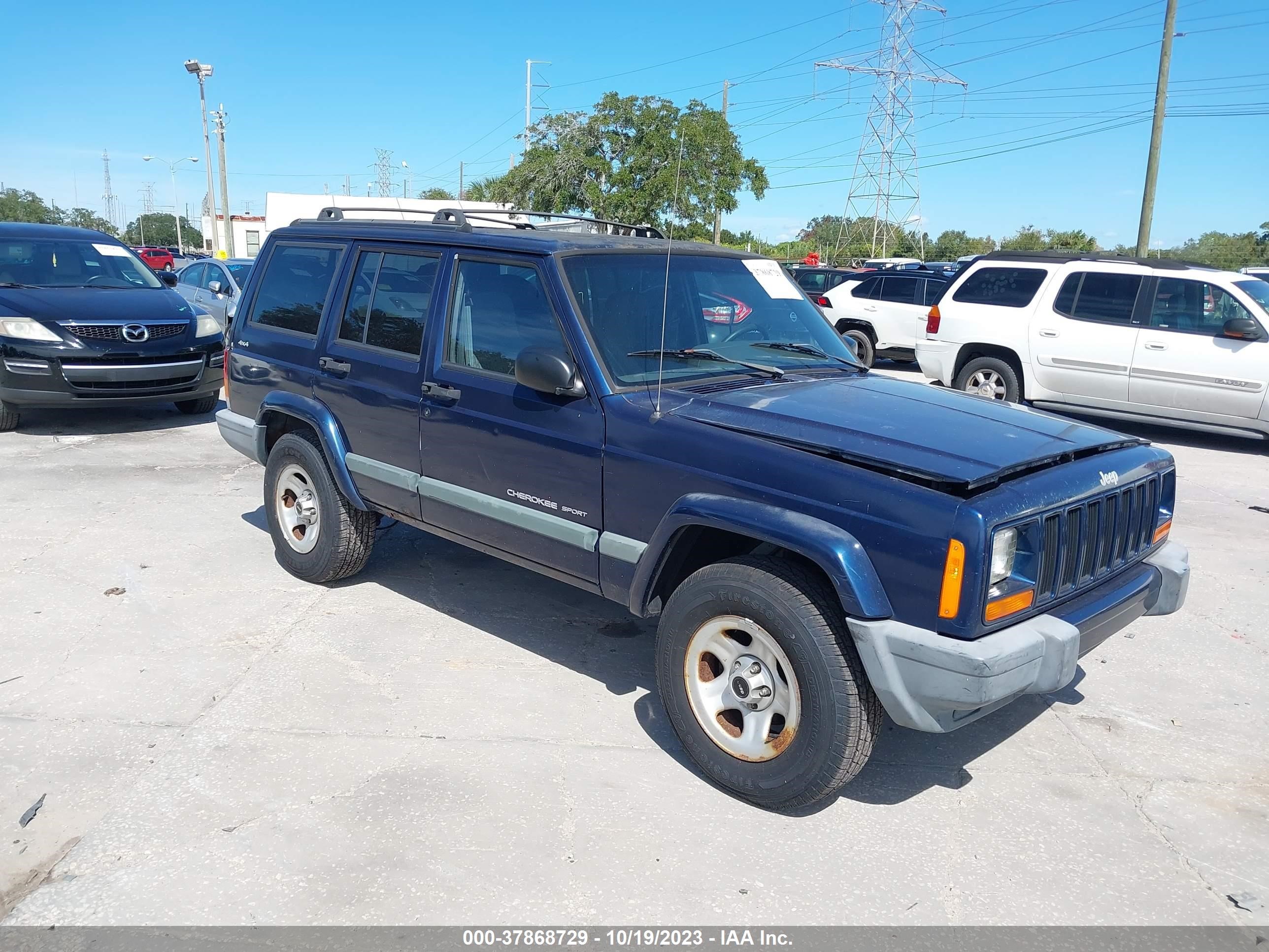 JEEP CHEROKEE 2000 1j4ff48s4yl271489