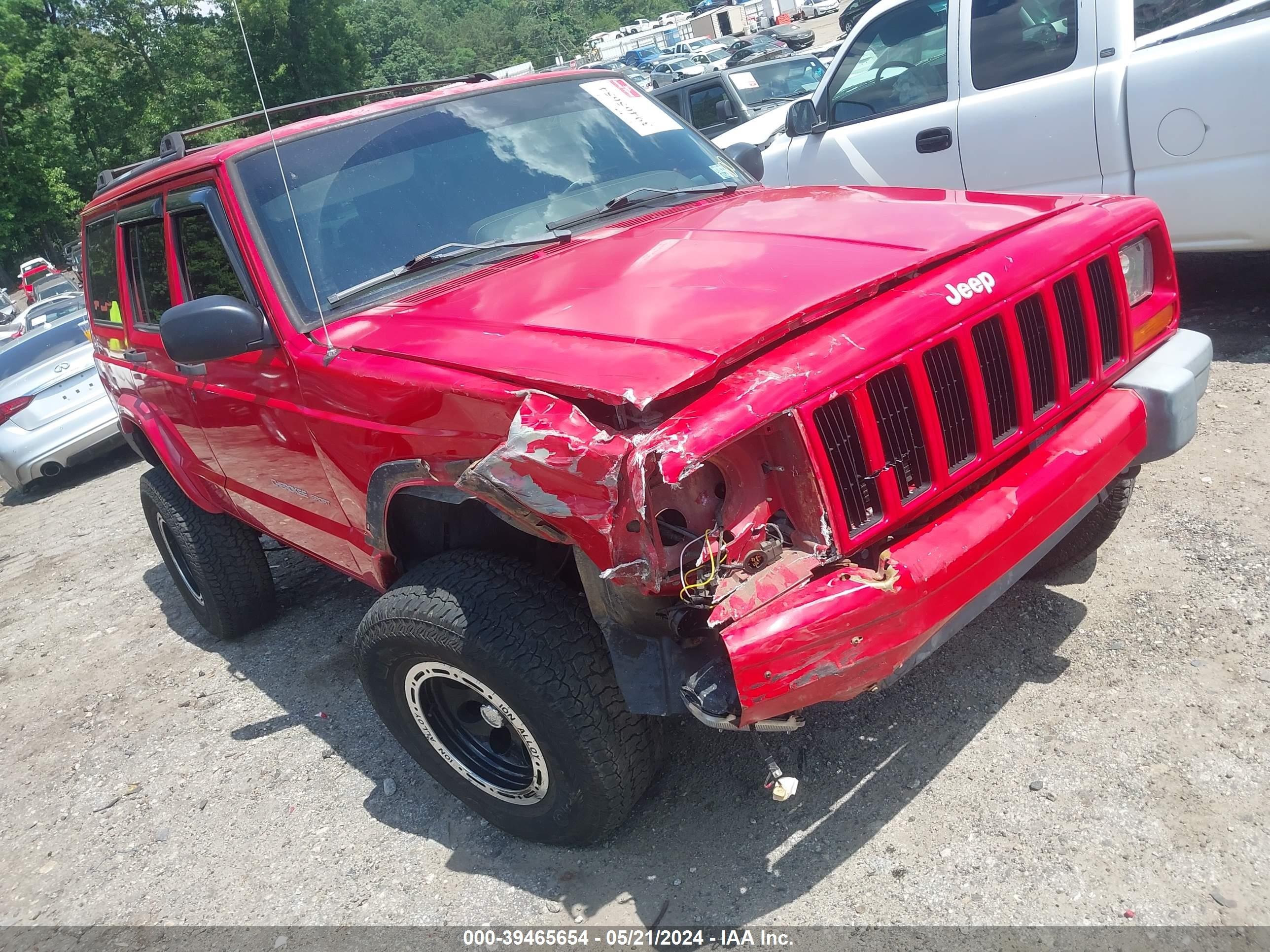 JEEP CHEROKEE 2000 1j4ff48s7yl103345