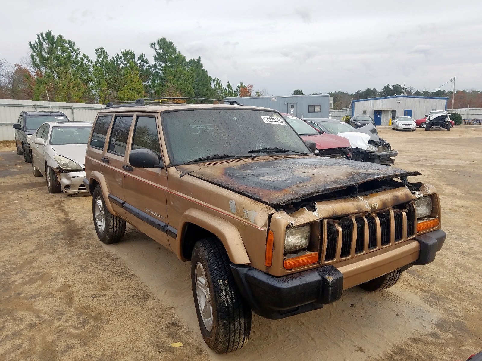 JEEP CHEROKEE S 2000 1j4ff48s7yl103944