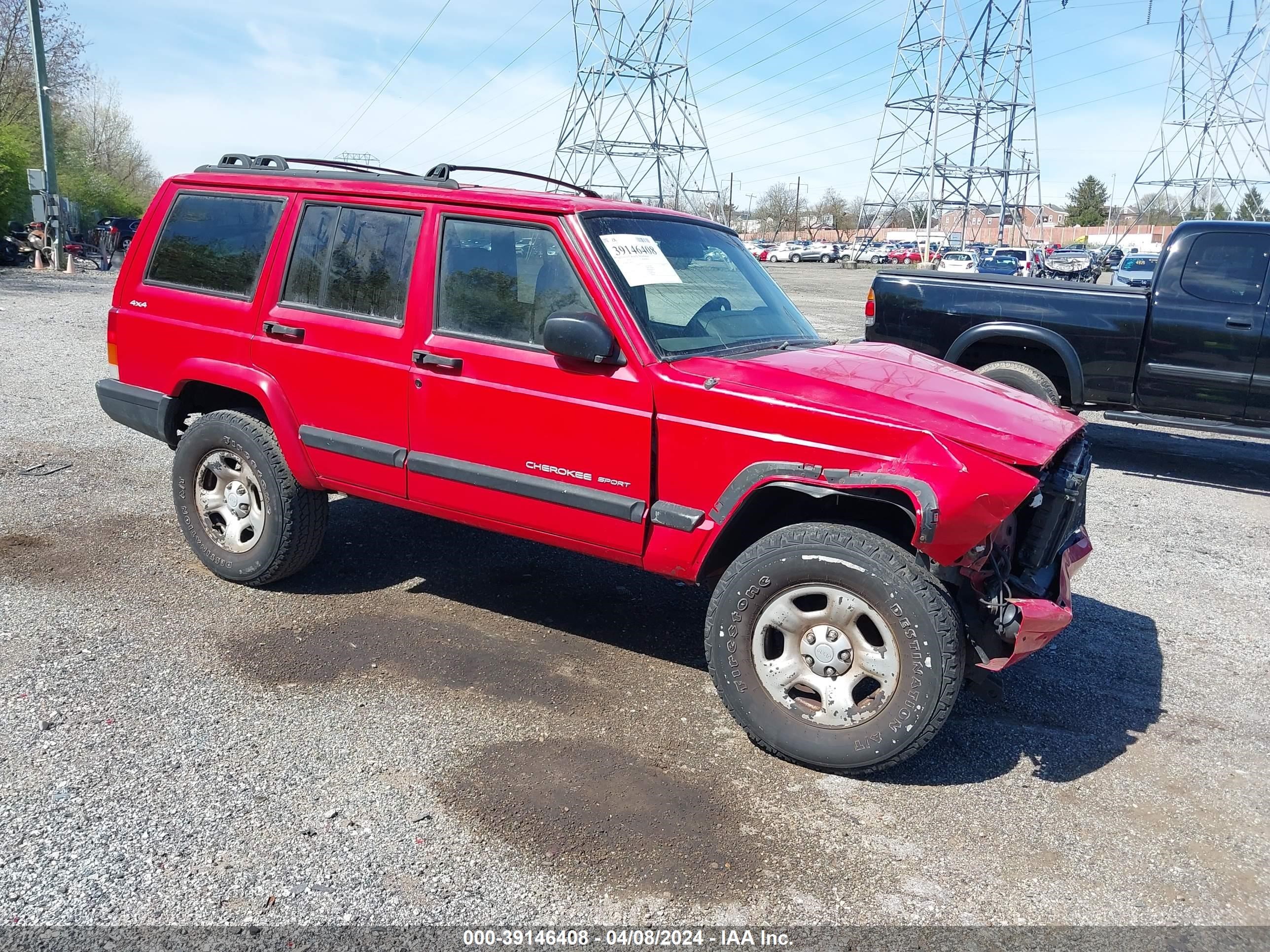 JEEP CHEROKEE 2001 1j4ff48s91l506250