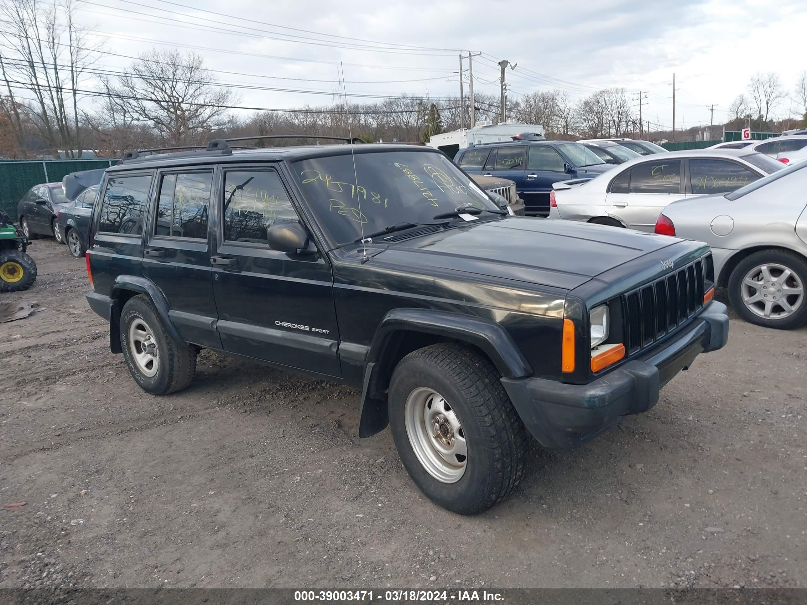 JEEP CHEROKEE 2000 1j4ff48s9yl187216