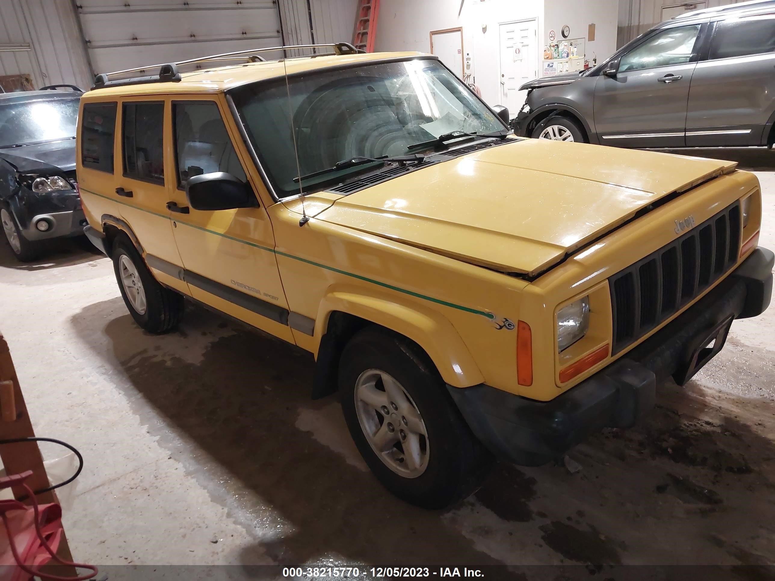 JEEP CHEROKEE 2001 1j4ff48sx1l593446