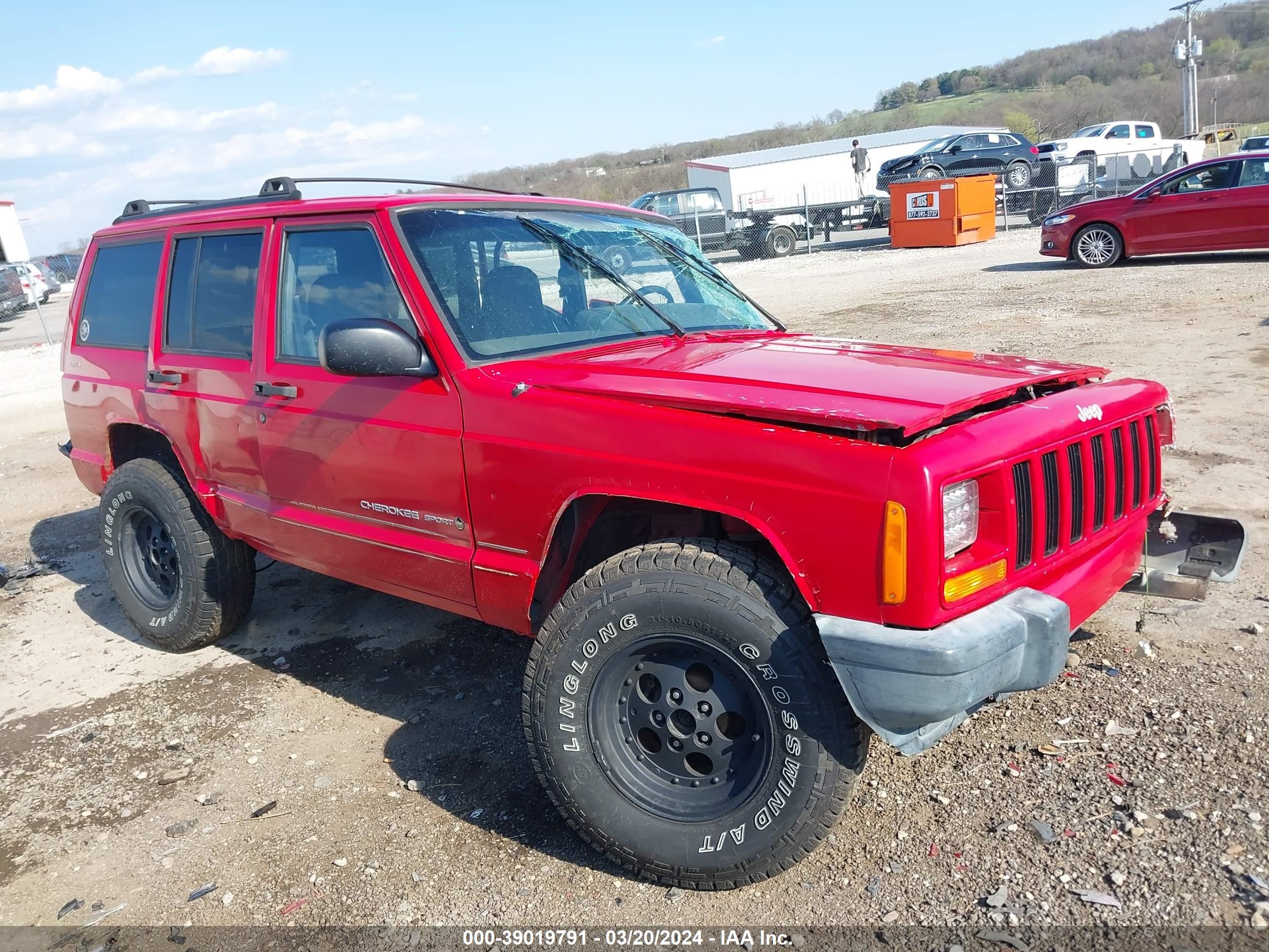 JEEP CHEROKEE 2000 1j4ff48sxyl273361