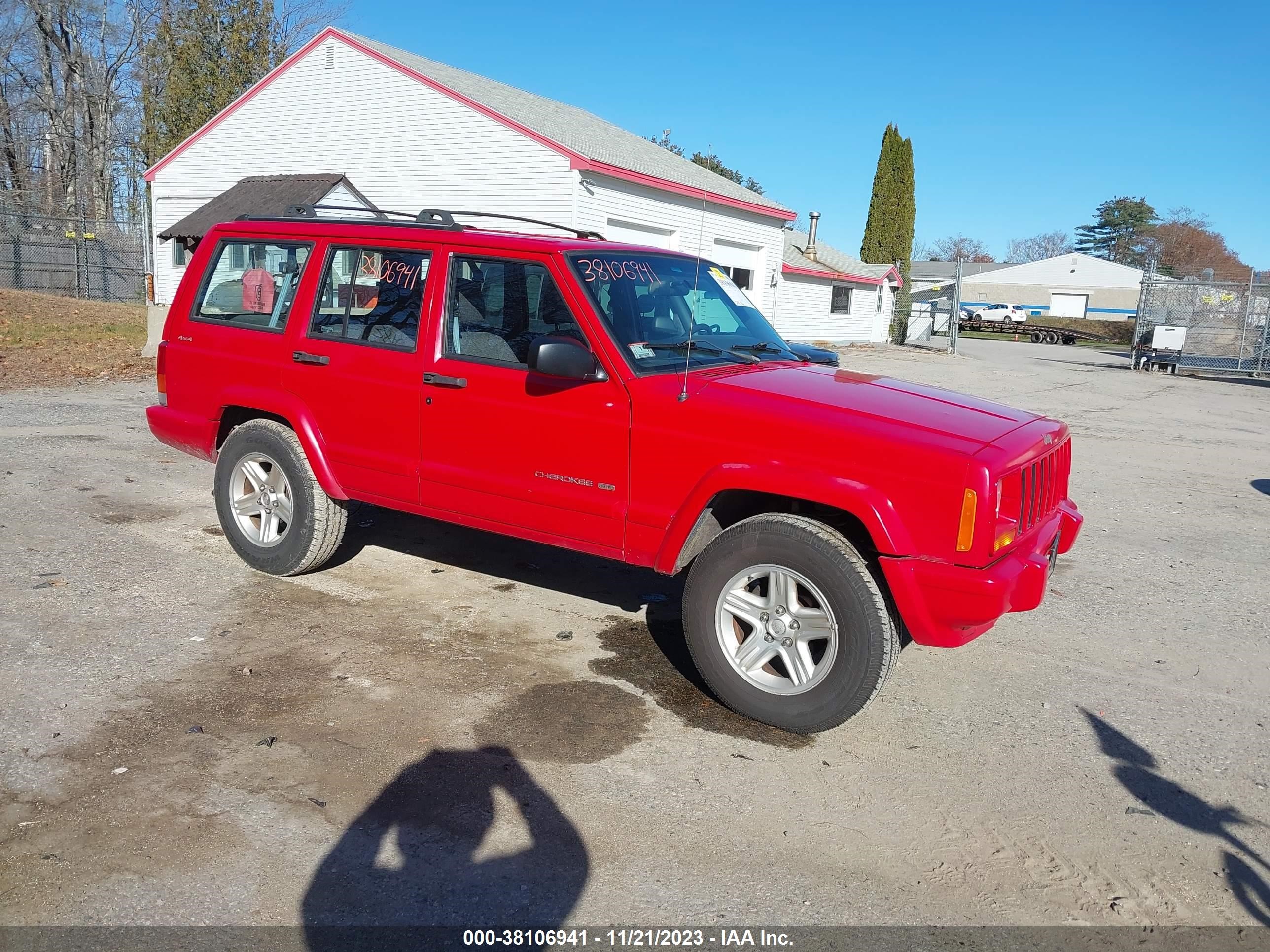 JEEP CHEROKEE 2001 1j4ff58s21l561077