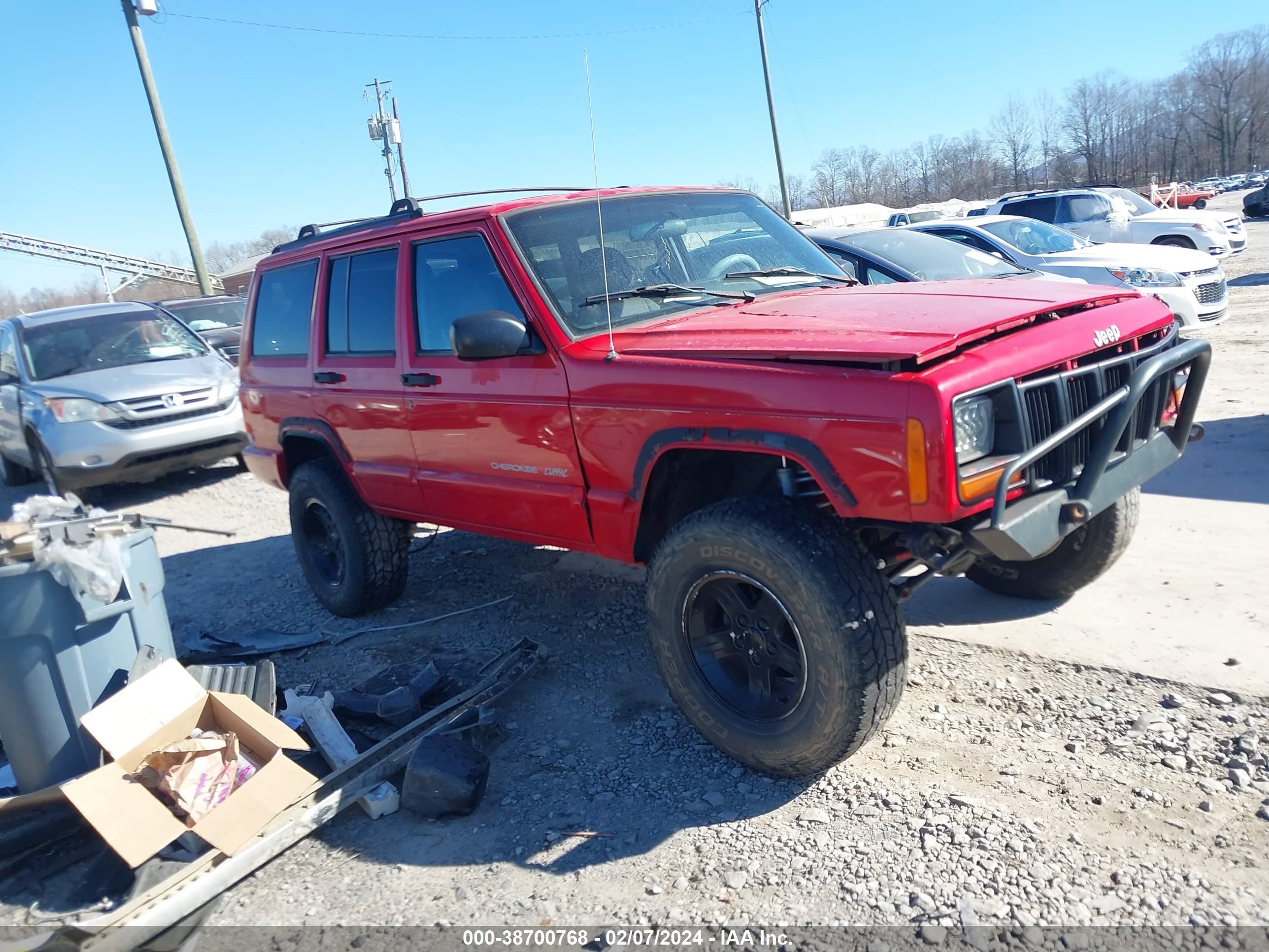 JEEP CHEROKEE 2001 1j4ff58s51l510785