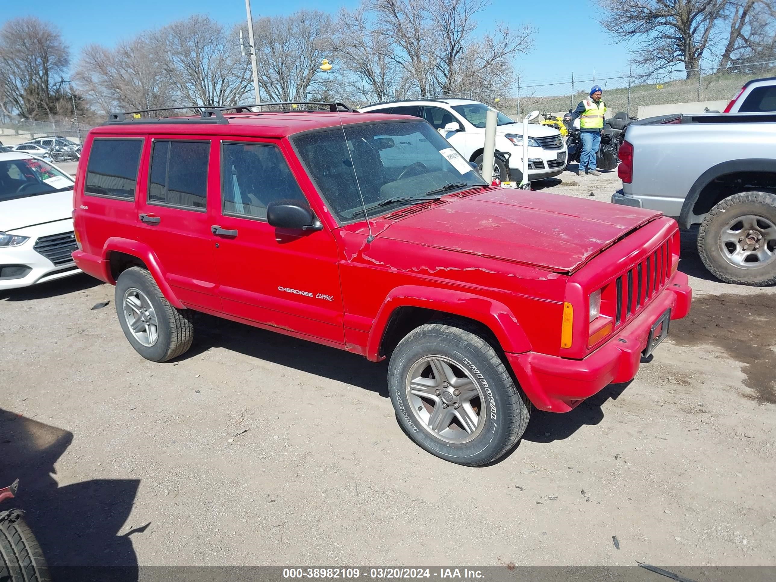 JEEP CHEROKEE 2001 1j4ff58sx1l521863