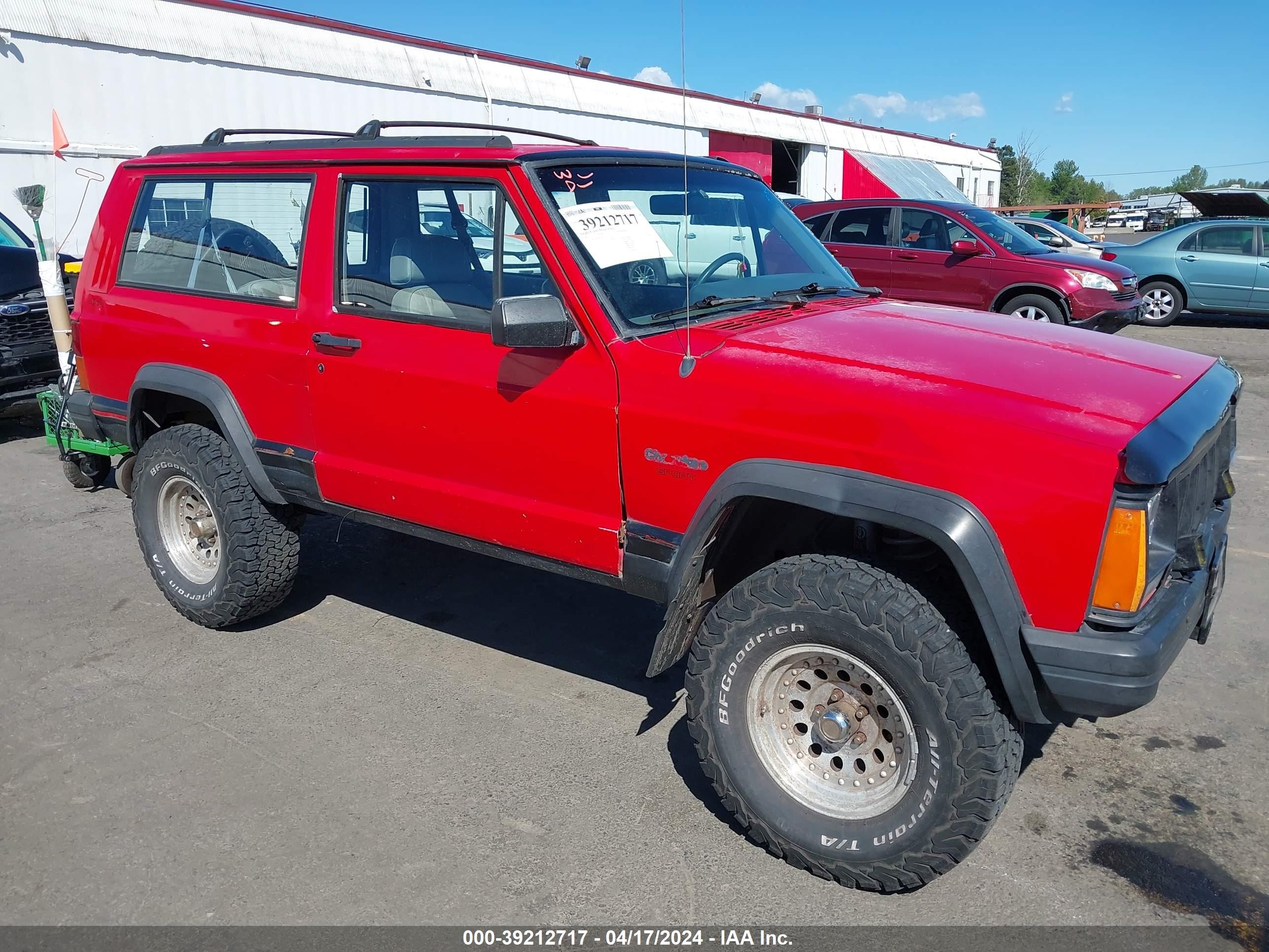 JEEP CHEROKEE 1993 1j4fj67s9pl528379