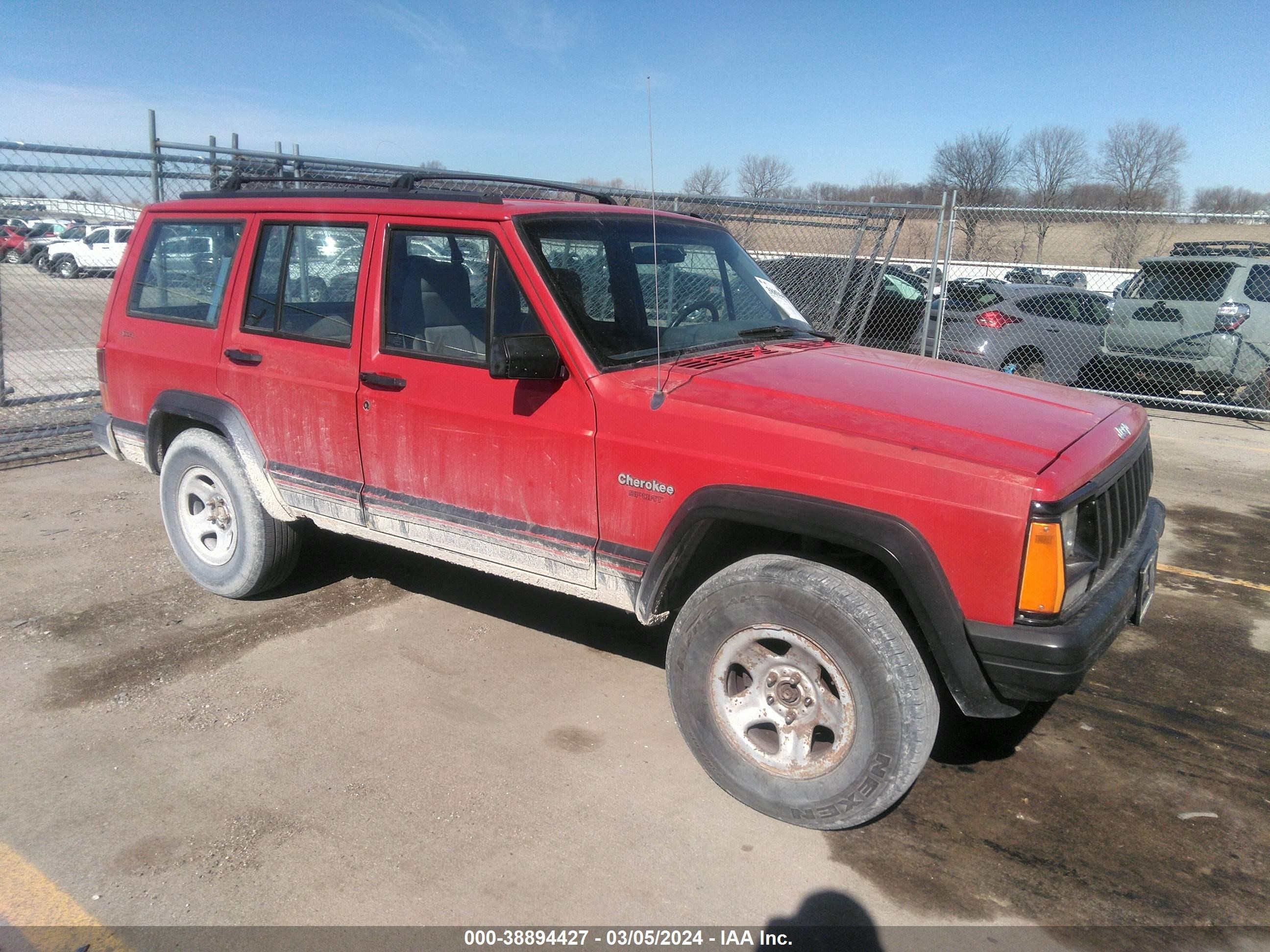 JEEP CHEROKEE 1996 1j4fj68s5tl174546