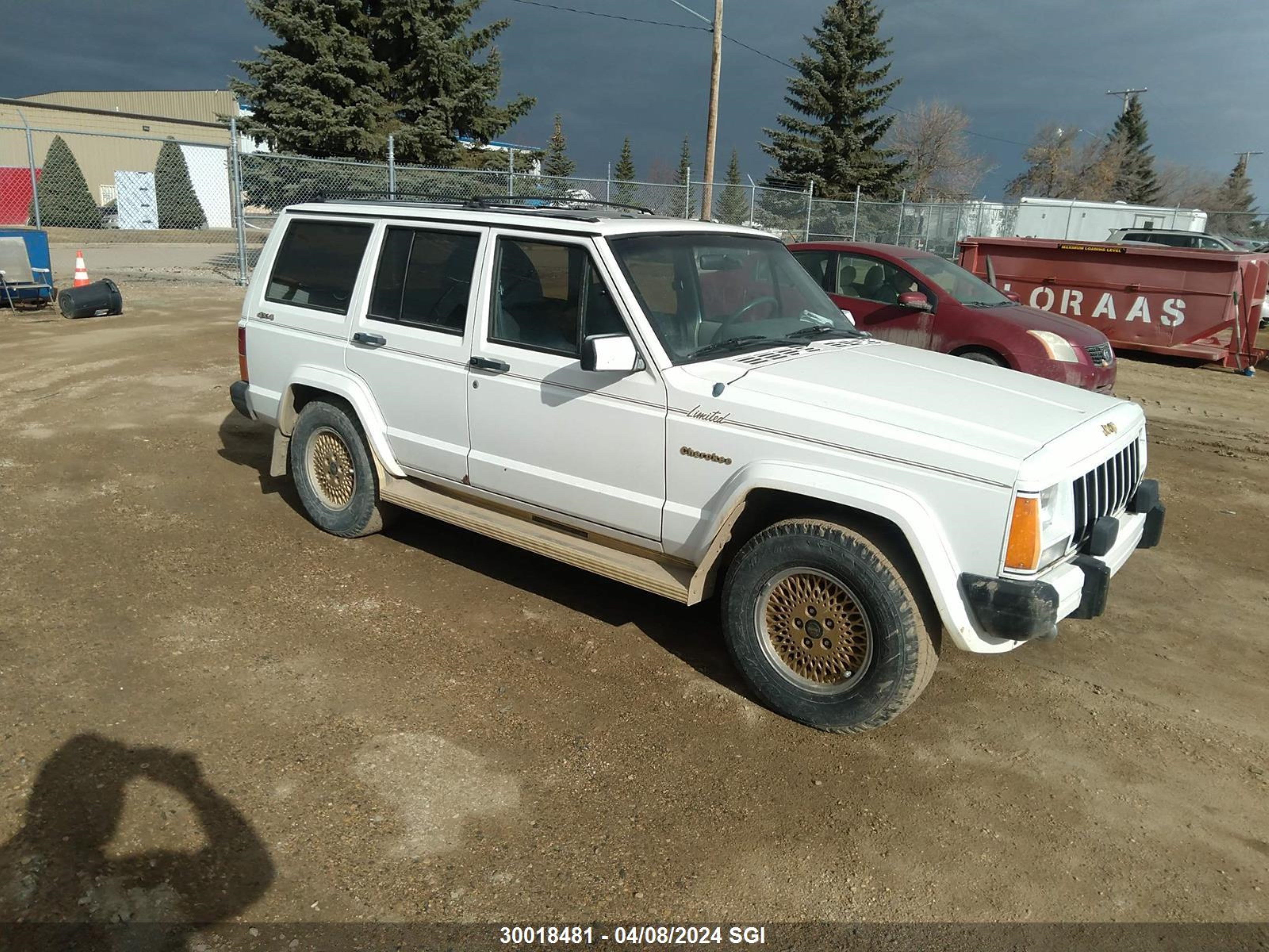 JEEP CHEROKEE 1989 1j4fj78l2kl486773