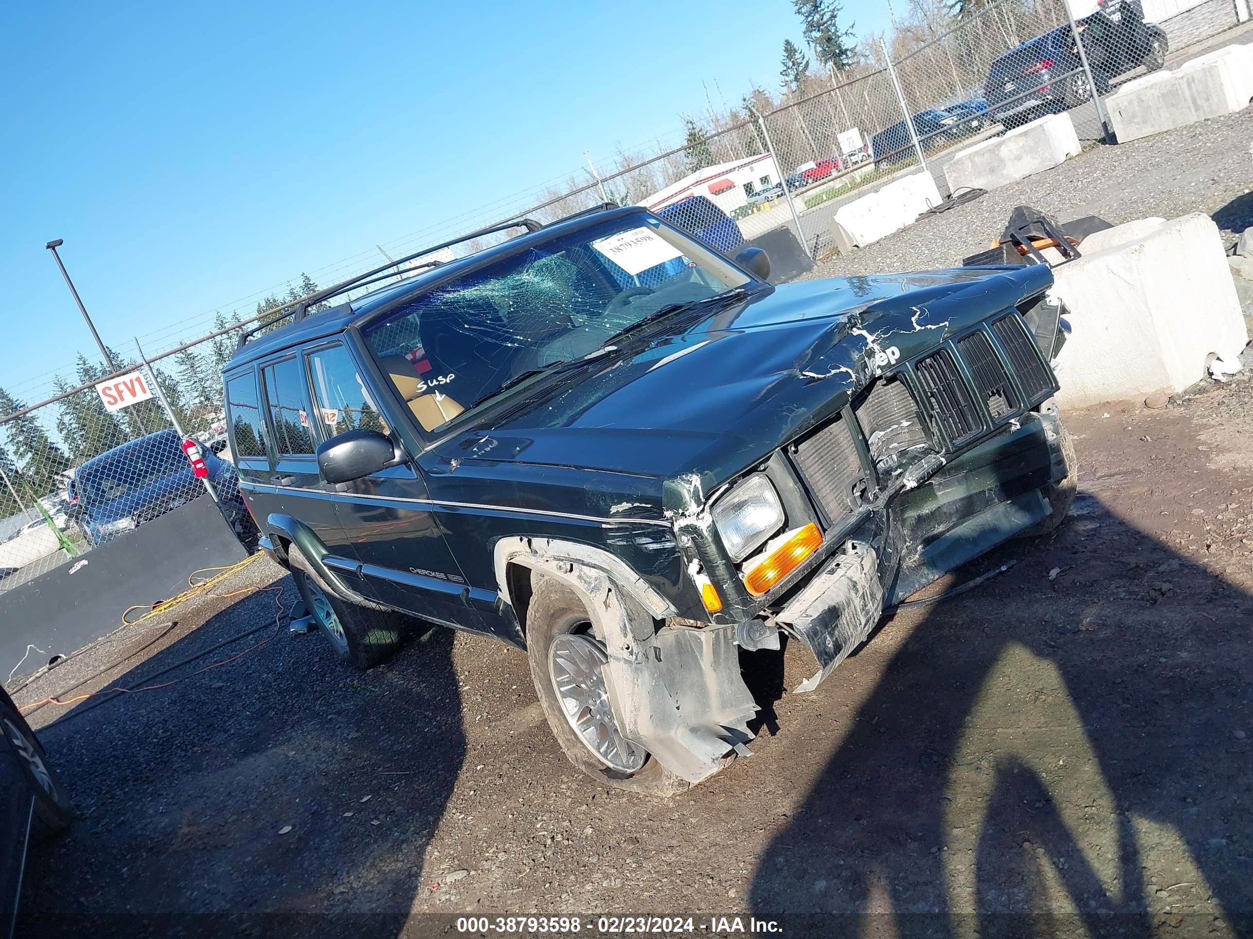 JEEP CHEROKEE 1997 1j4fj78s6vl587598