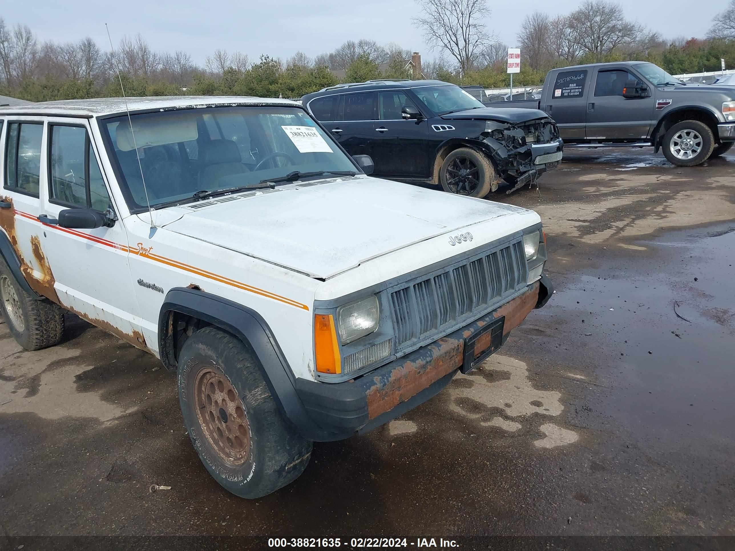 JEEP CHEROKEE 1991 1j4fj88s8ml529092