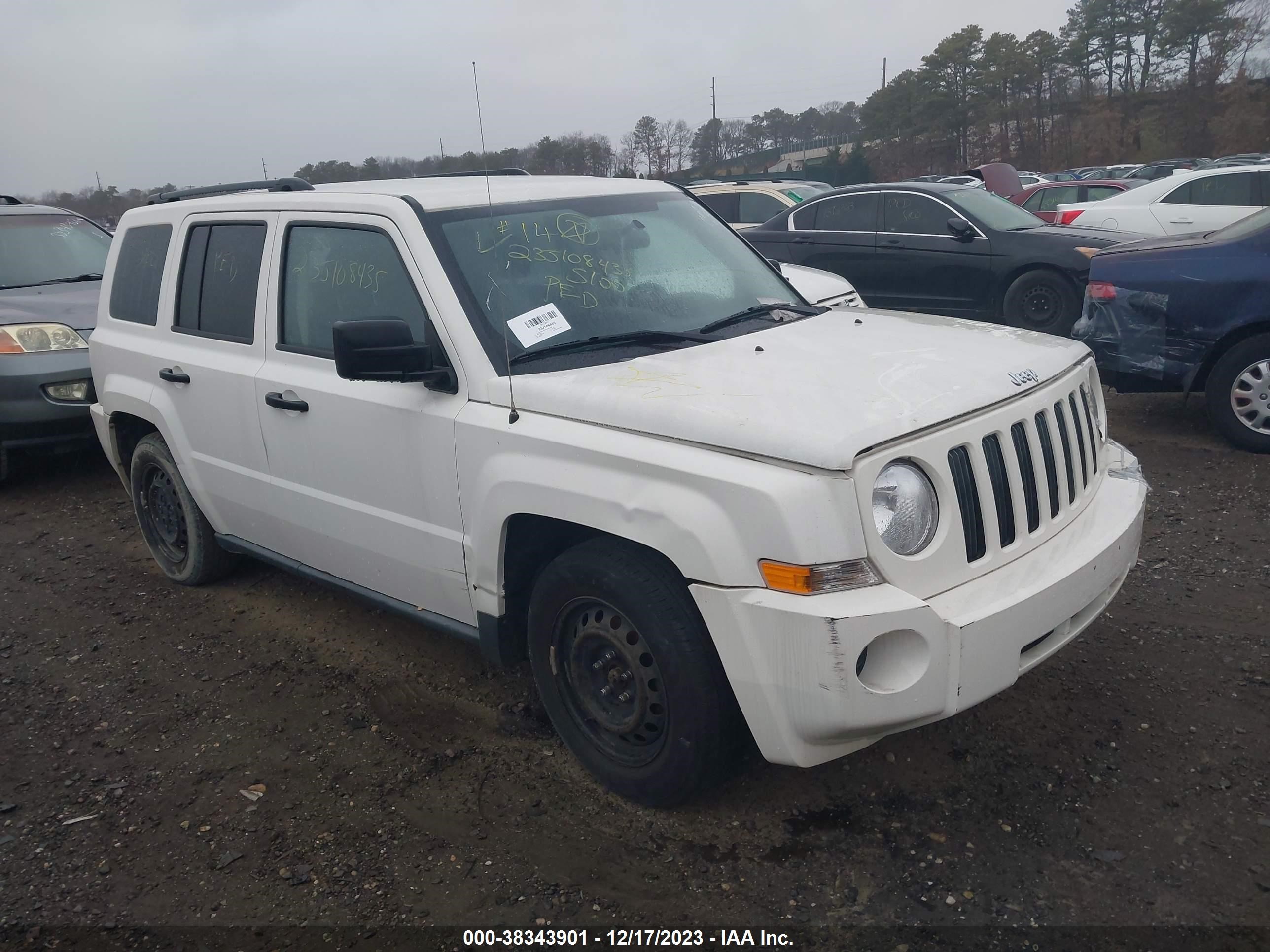 JEEP LIBERTY (PATRIOT) 2009 1j4ft28a19d140956