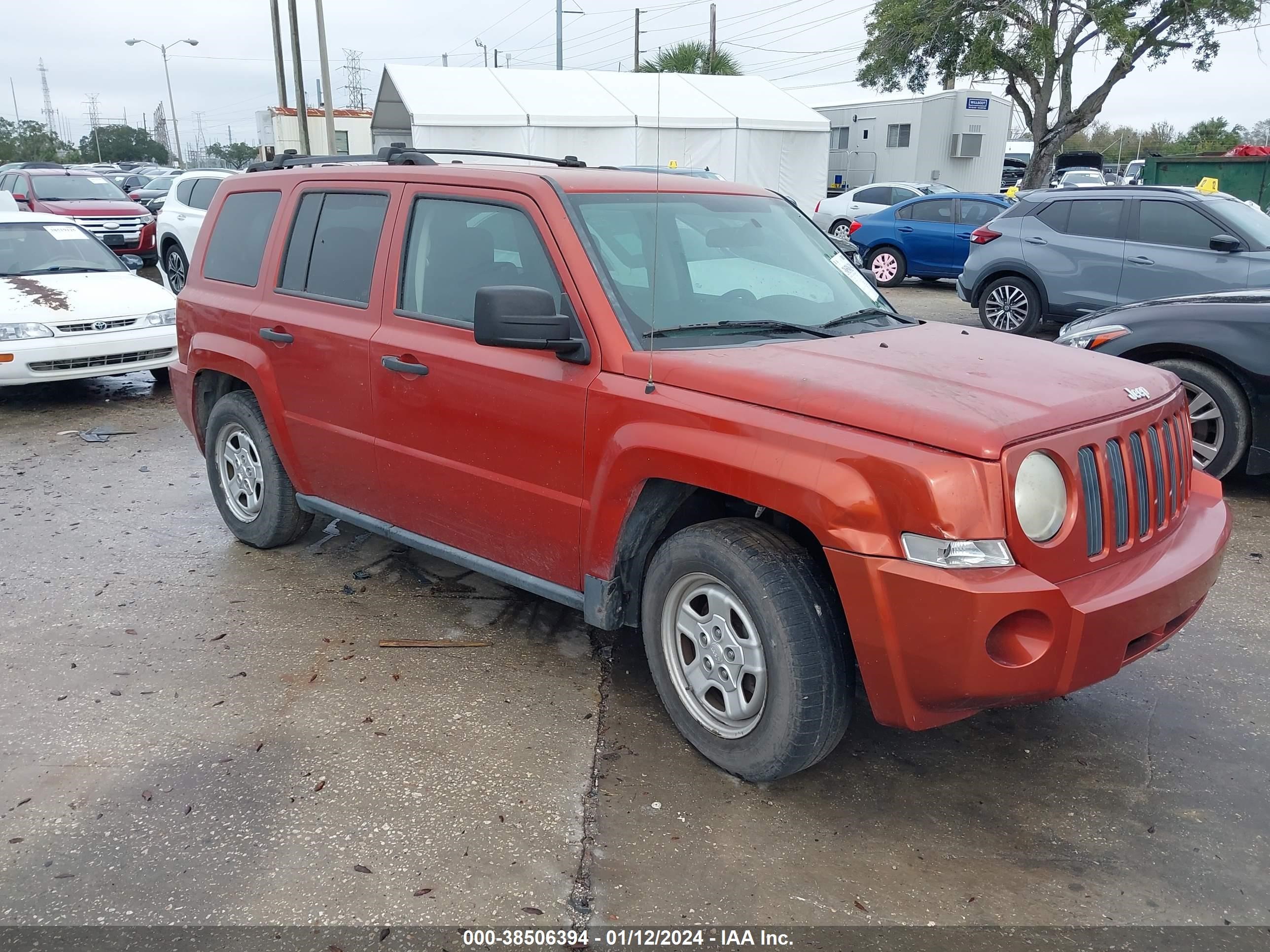 JEEP LIBERTY (PATRIOT) 2009 1j4ft28a89d140744