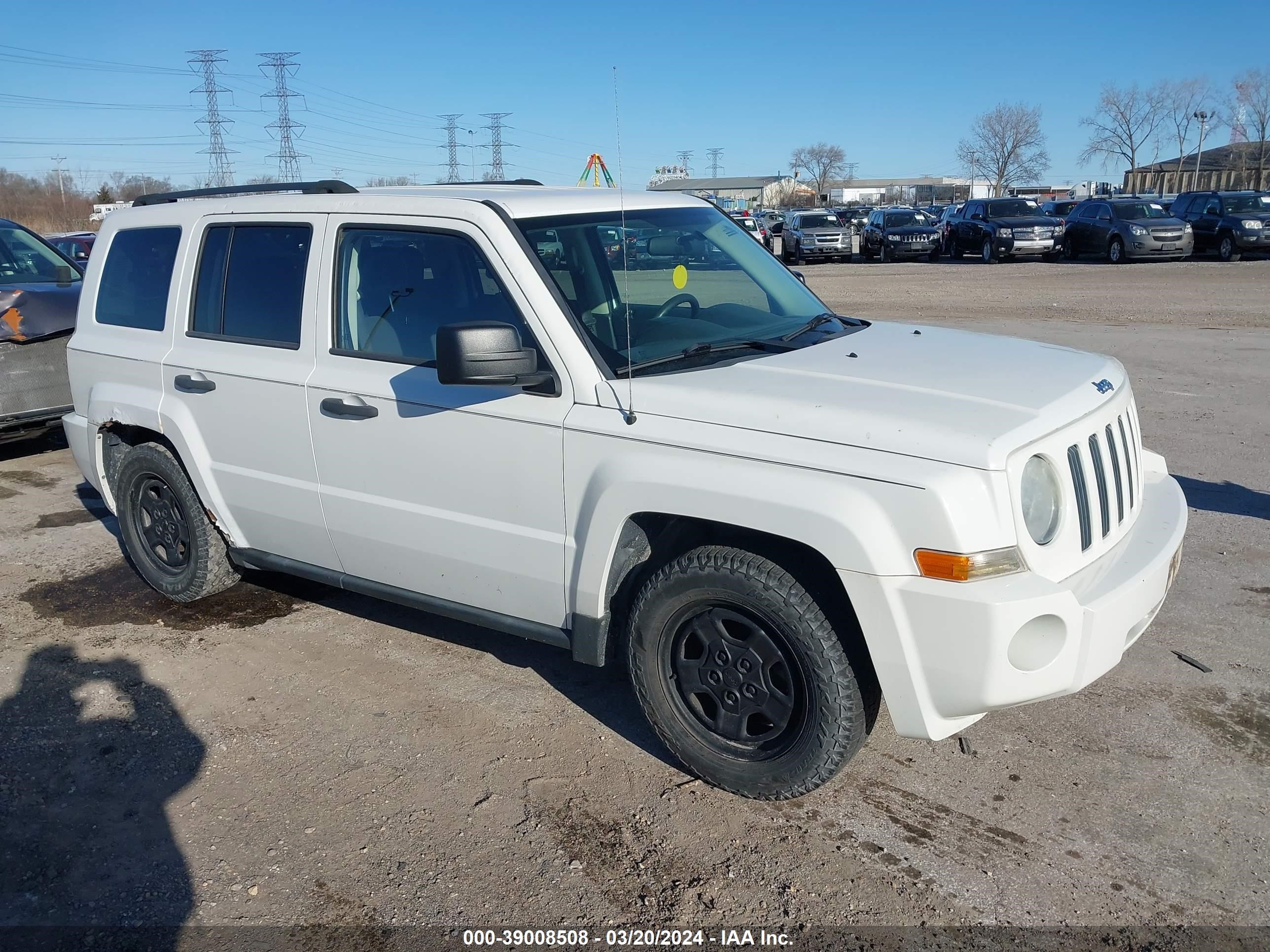 JEEP LIBERTY (PATRIOT) 2009 1j4ft28a99d124262