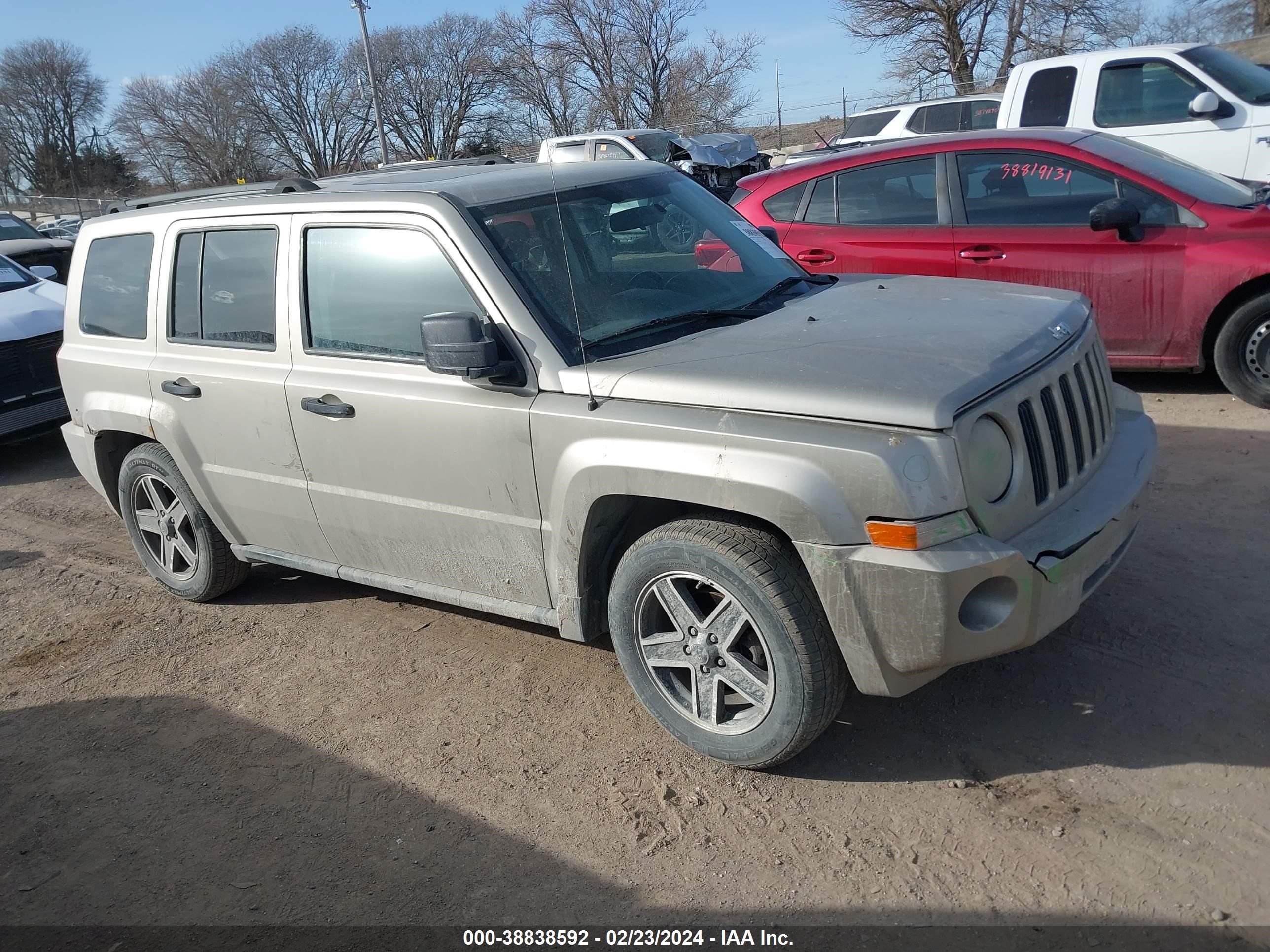 JEEP LIBERTY (PATRIOT) 2009 1j4ft28b19d167504