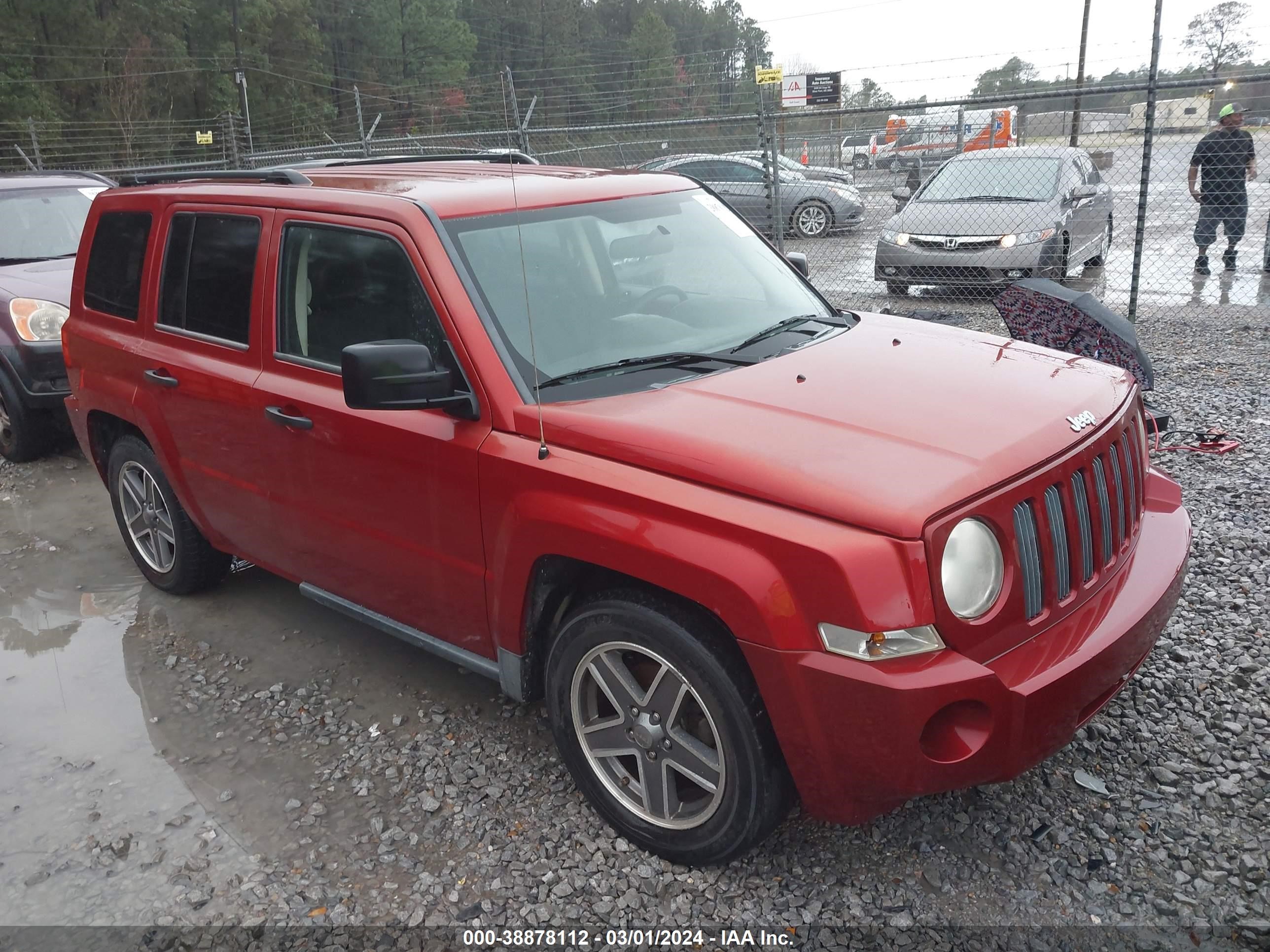 JEEP LIBERTY (PATRIOT) 2009 1j4ft28b39d167620