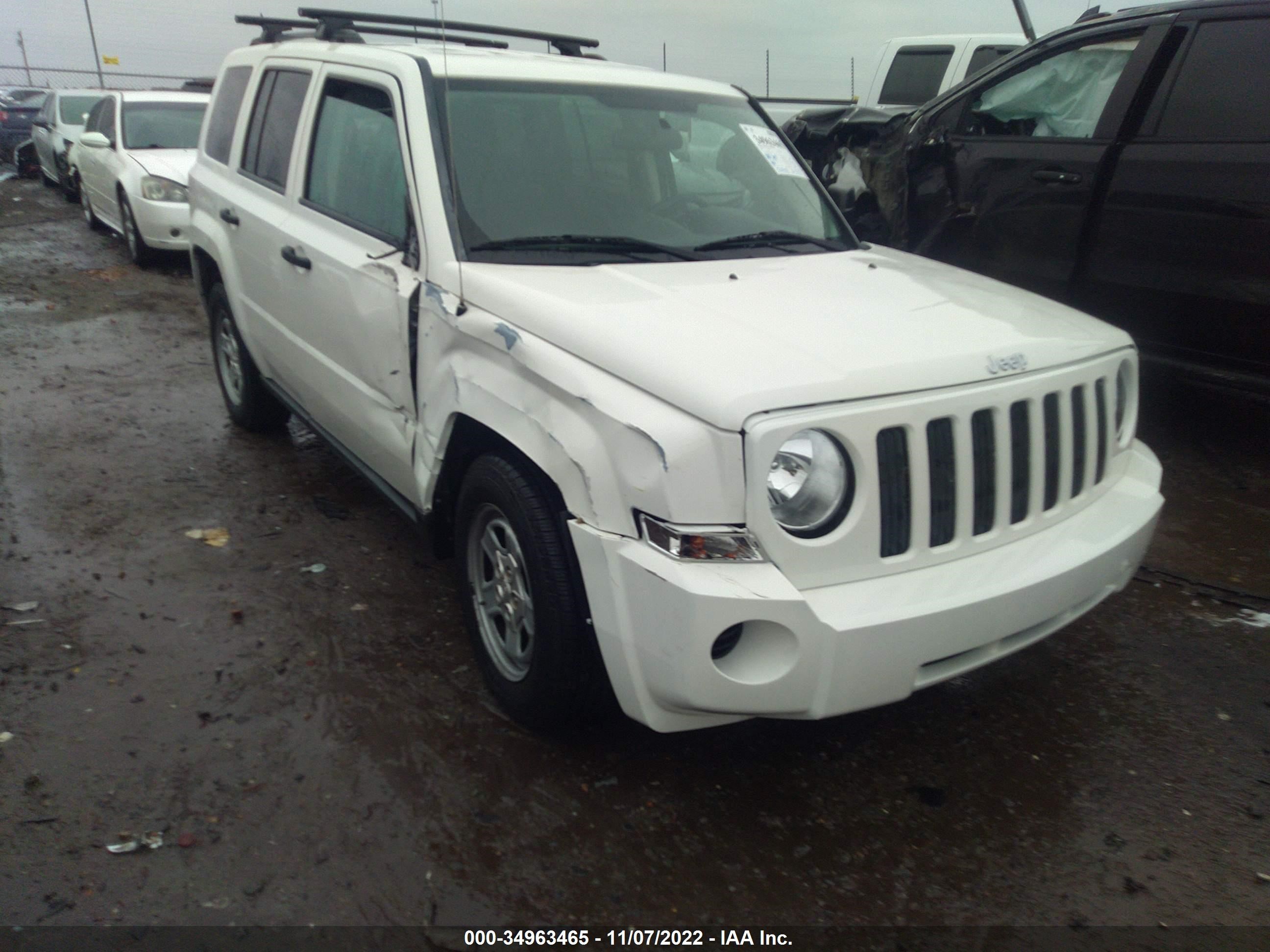 JEEP LIBERTY (PATRIOT) 2009 1j4ft28b49d256001