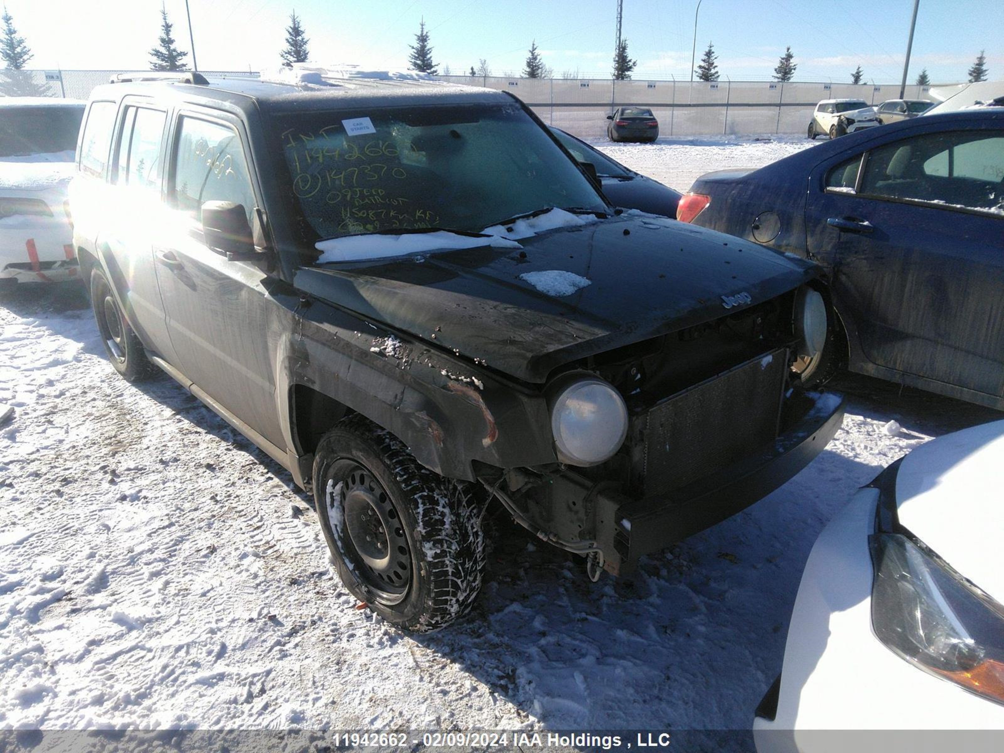 JEEP LIBERTY (PATRIOT) 2009 1j4ft28b59d147370