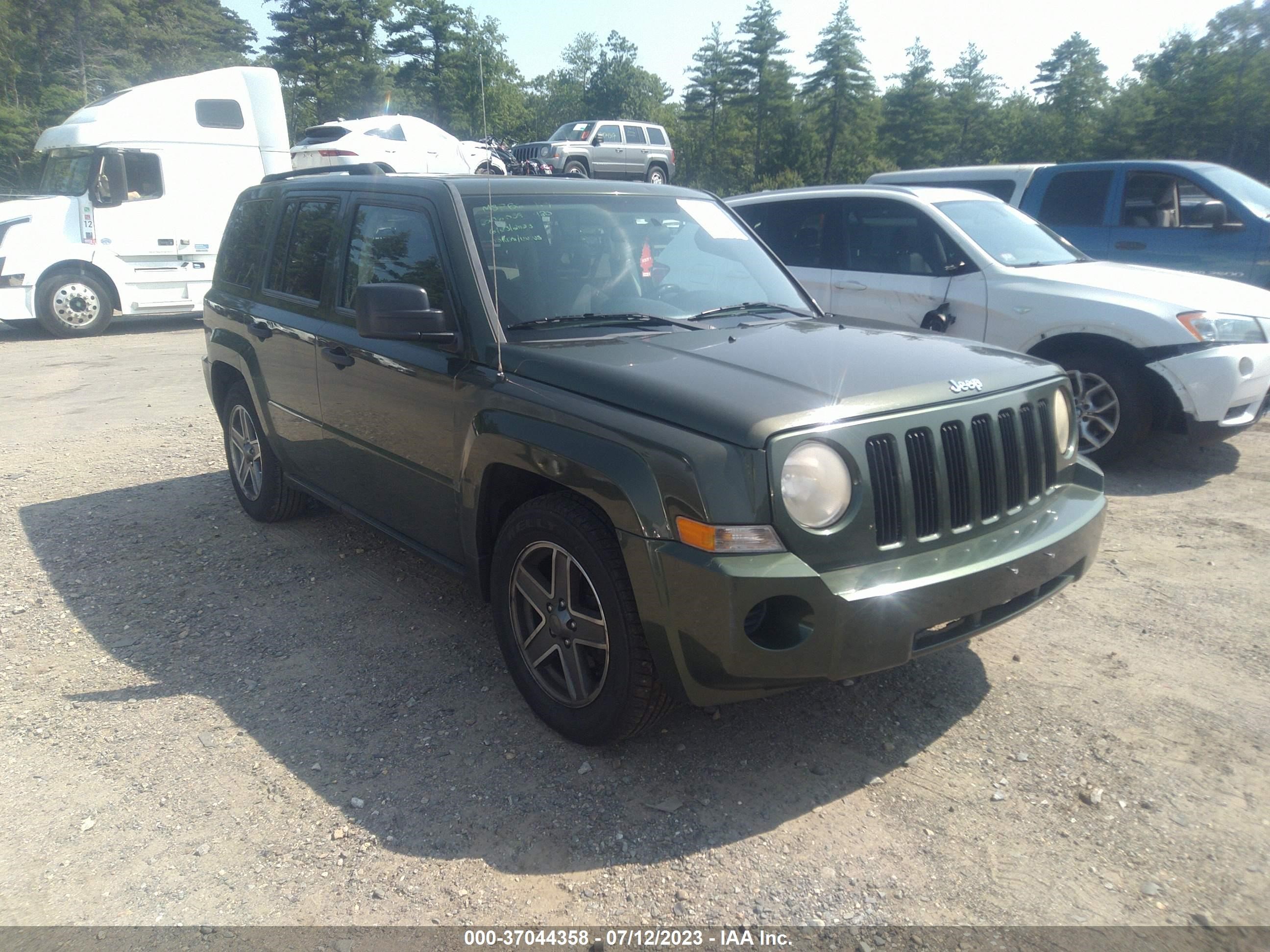 JEEP LIBERTY (PATRIOT) 2009 1j4ft28bx9d110234