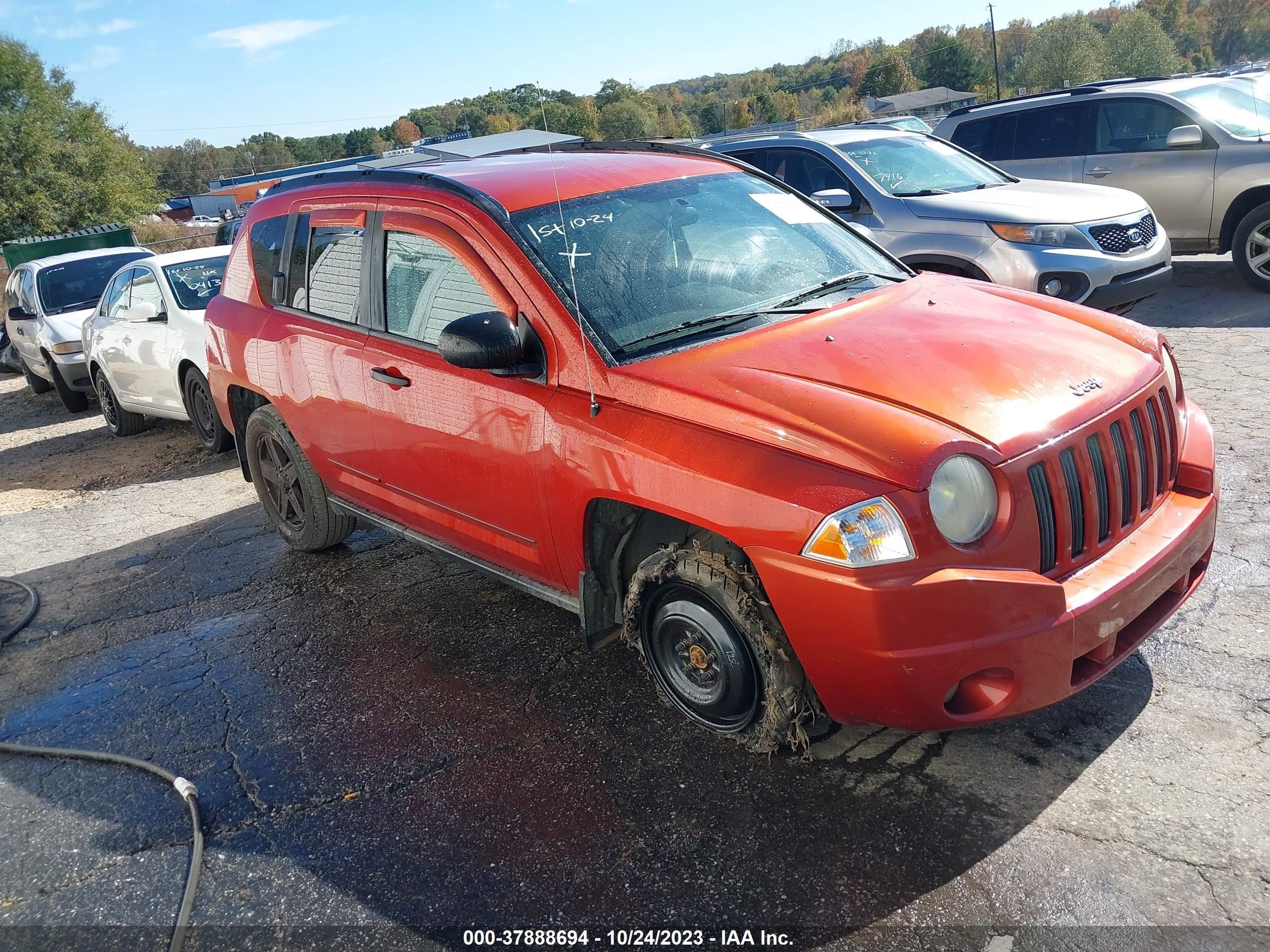 JEEP COMPASS 2009 1j4ft47ax9d101361