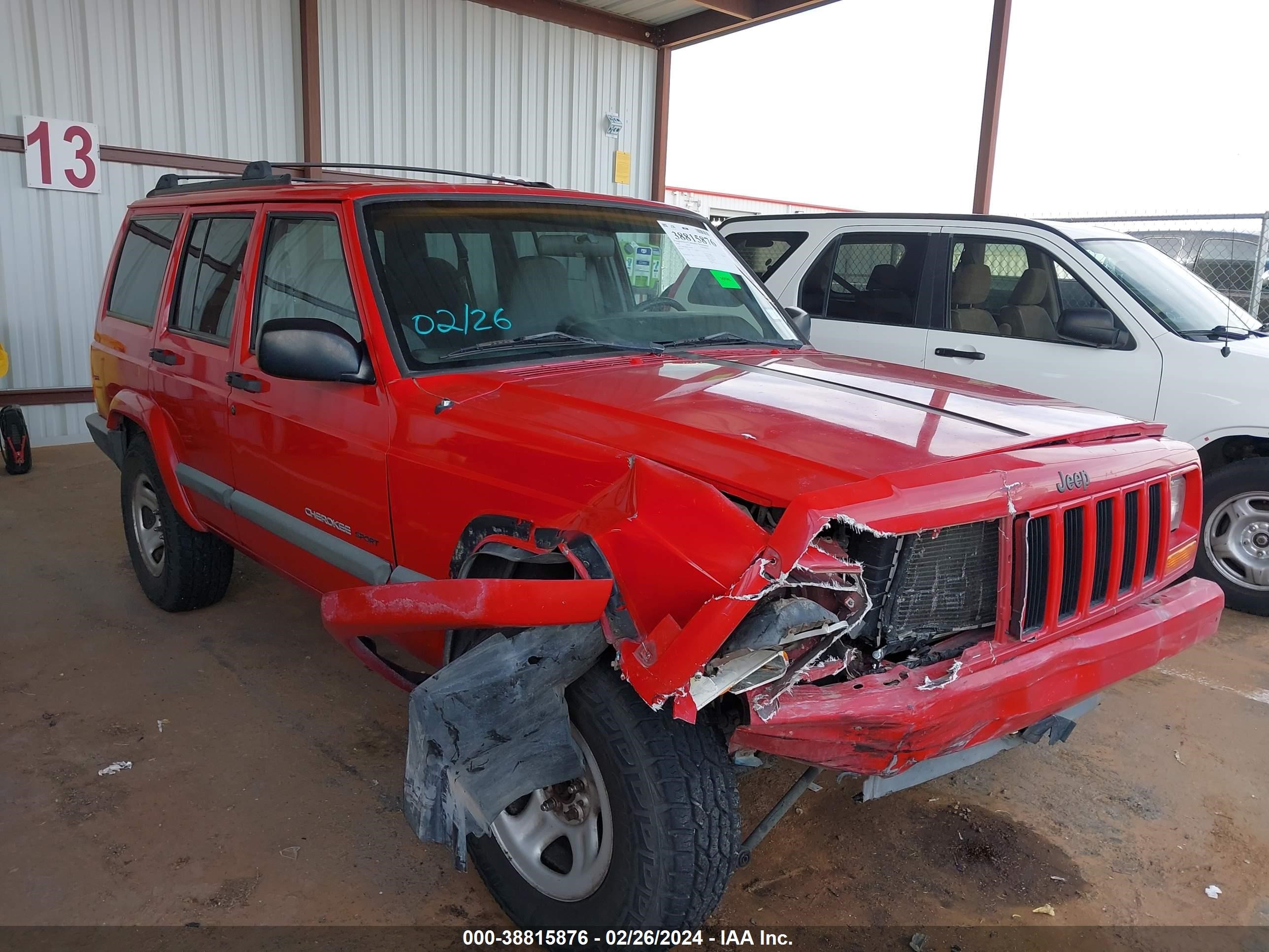 JEEP CHEROKEE 2000 1j4ft48s0yl246498