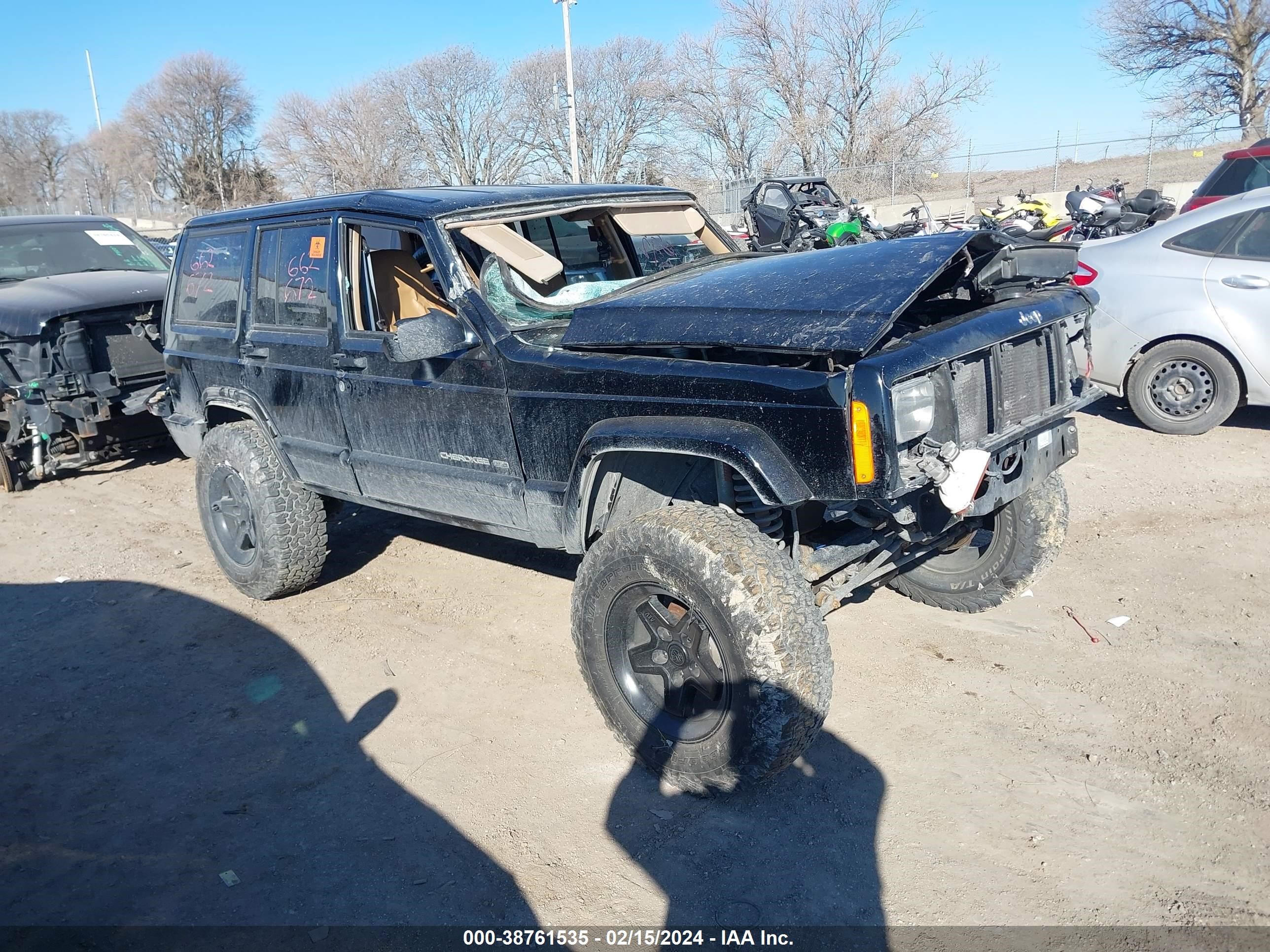 JEEP CHEROKEE 2001 1j4ft58s51l570395