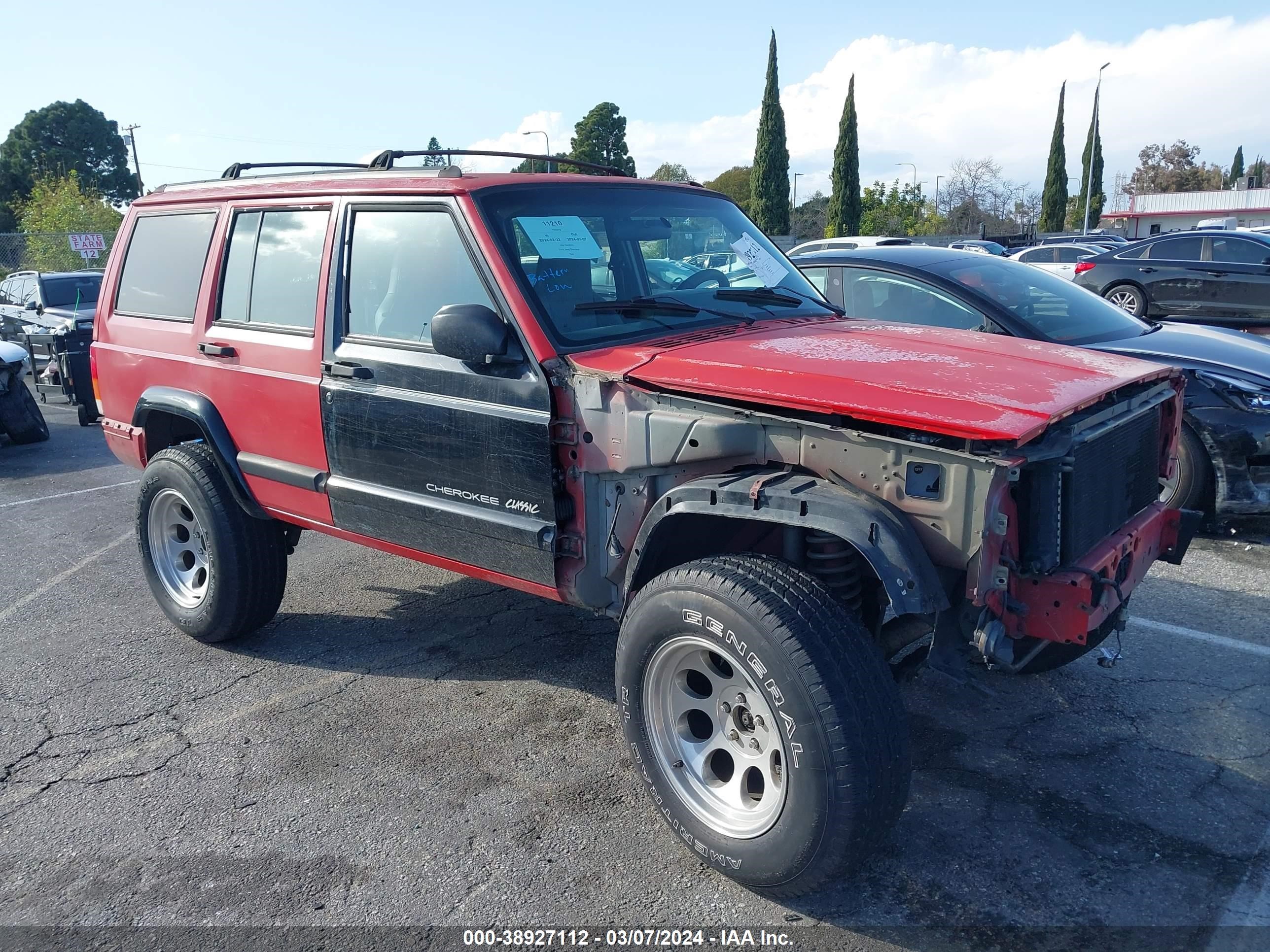 JEEP CHEROKEE 1998 1j4ft68s0wl180639