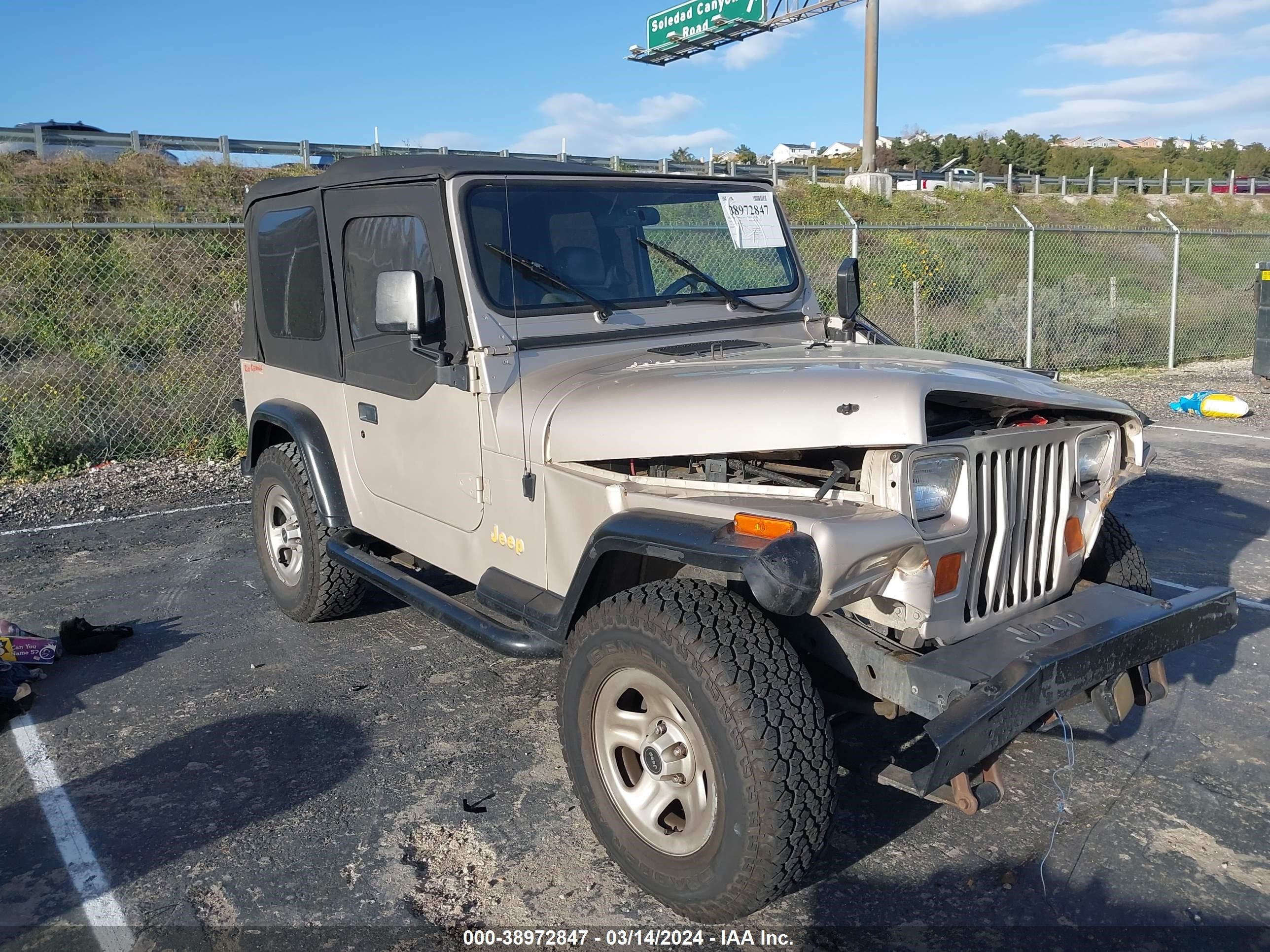 JEEP WRANGLER 1995 1j4fy19p1sp259478