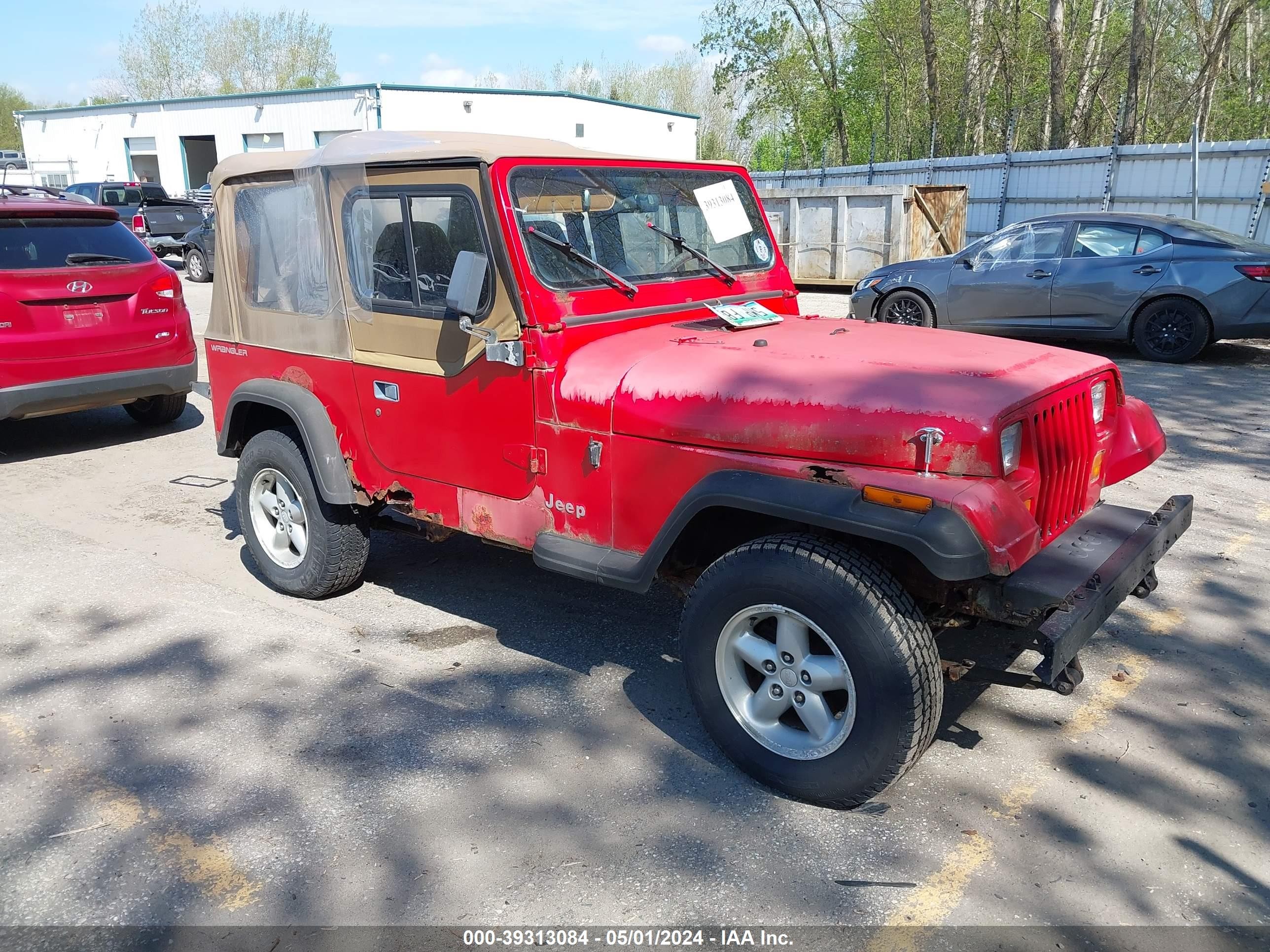 JEEP WRANGLER 1995 1j4fy19p2sp302712