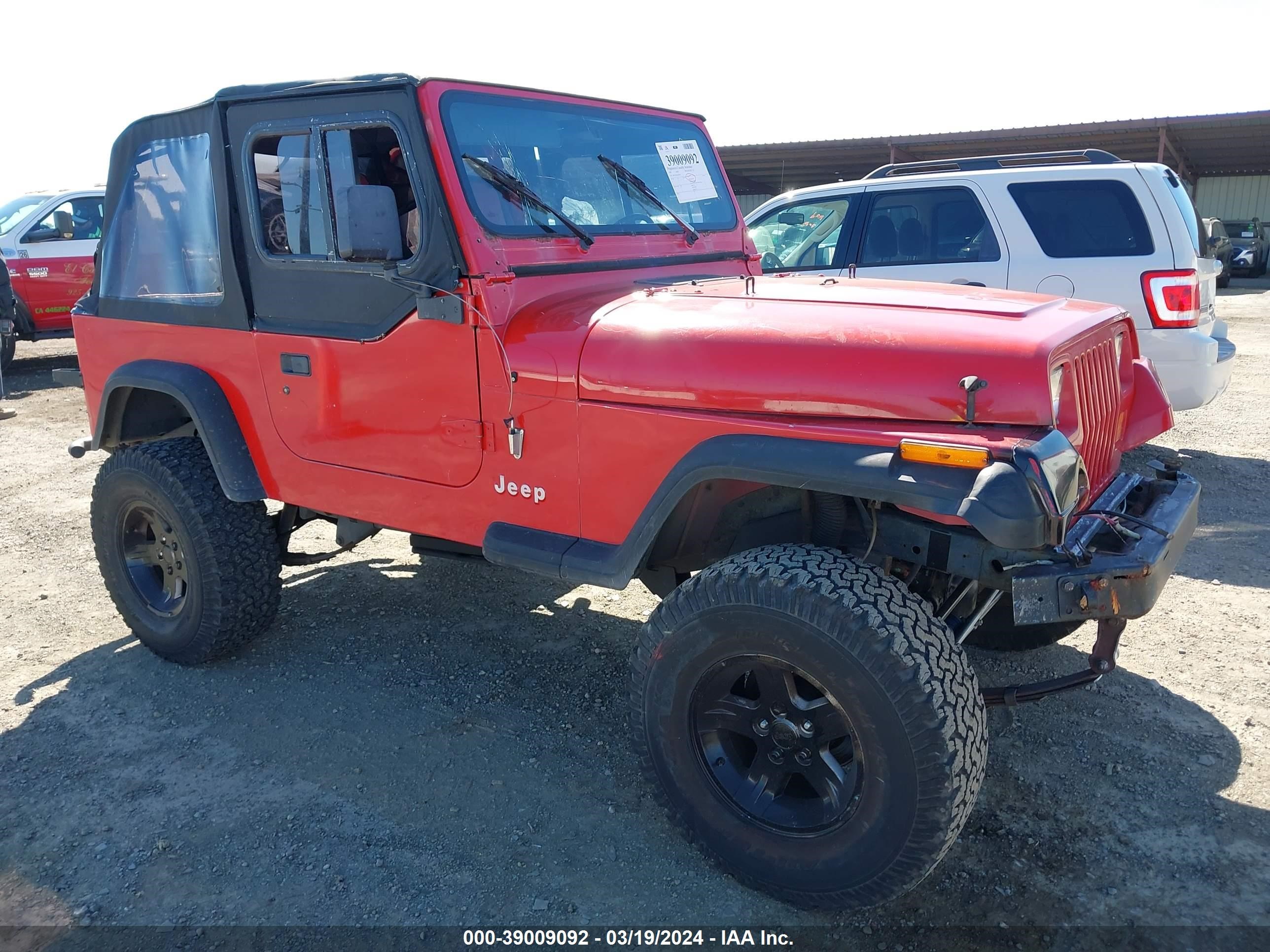 JEEP WRANGLER 1995 1j4fy19p3sp259739