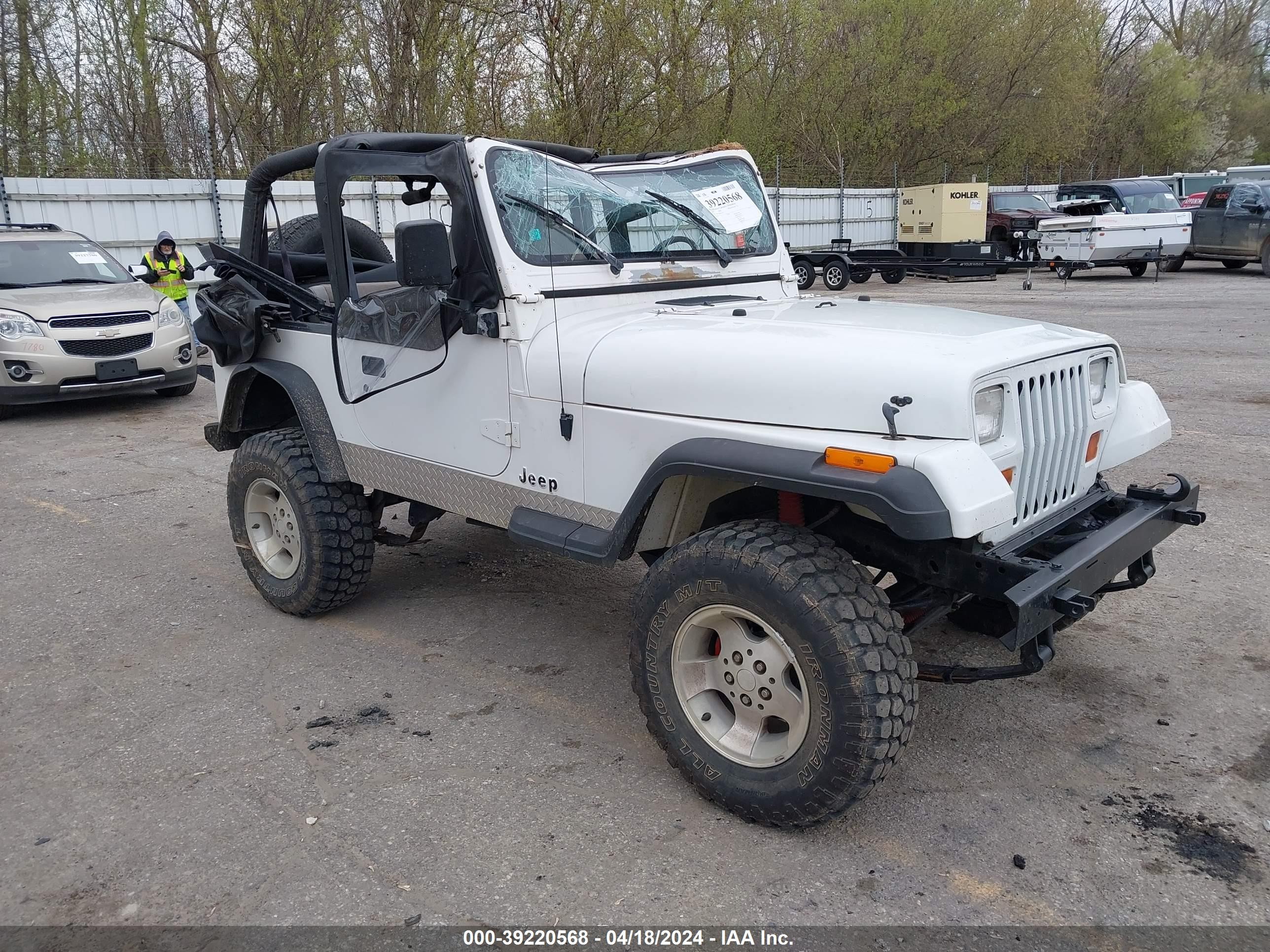 JEEP WRANGLER 1995 1j4fy19p4sp235837