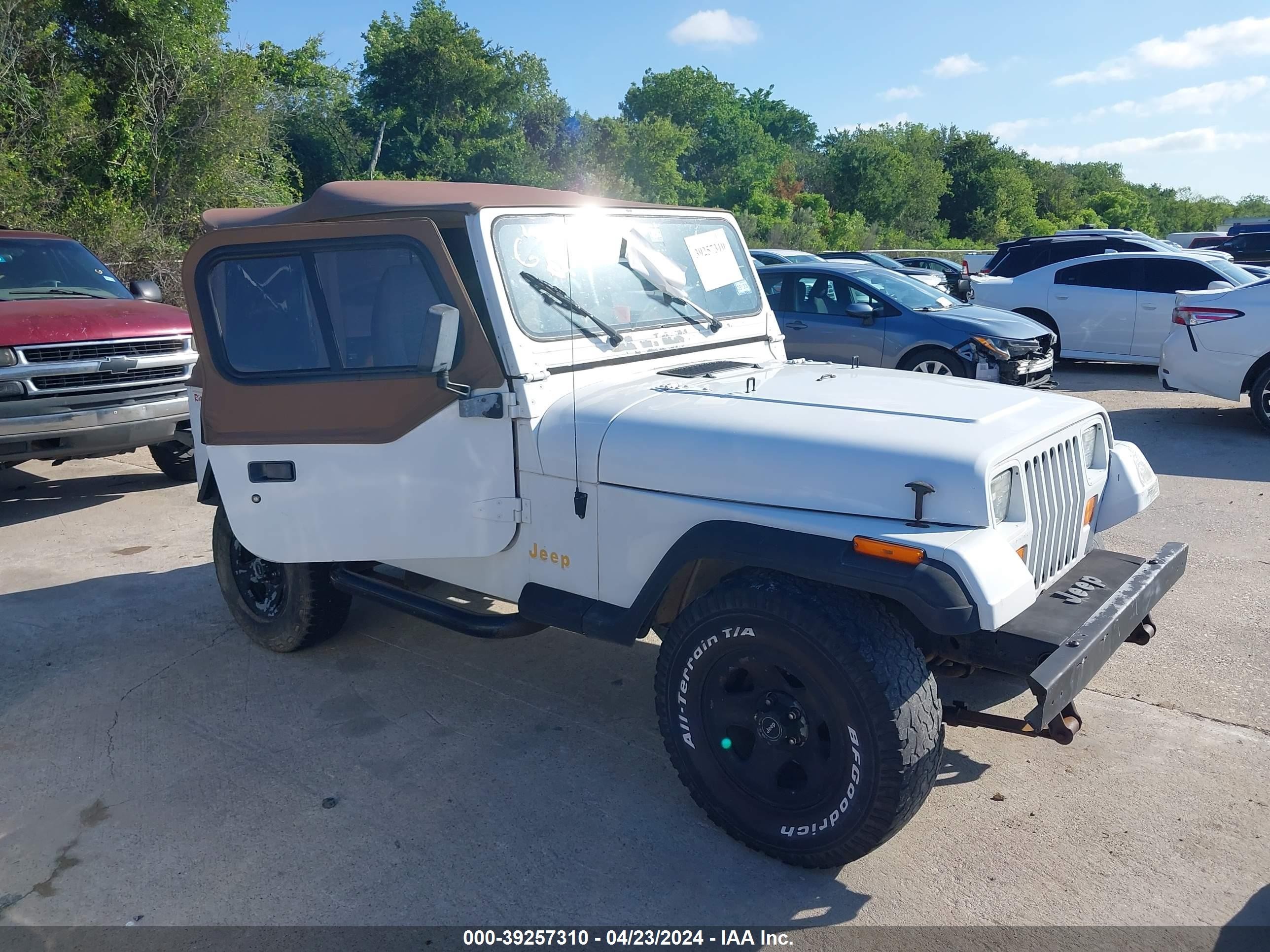 JEEP WRANGLER 1995 1j4fy19p5sp250895