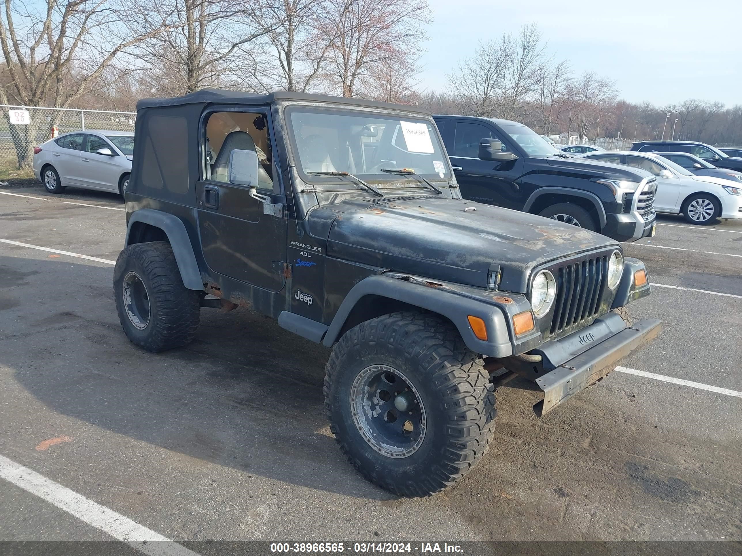 JEEP WRANGLER 1997 1j4fy19s1vp474772