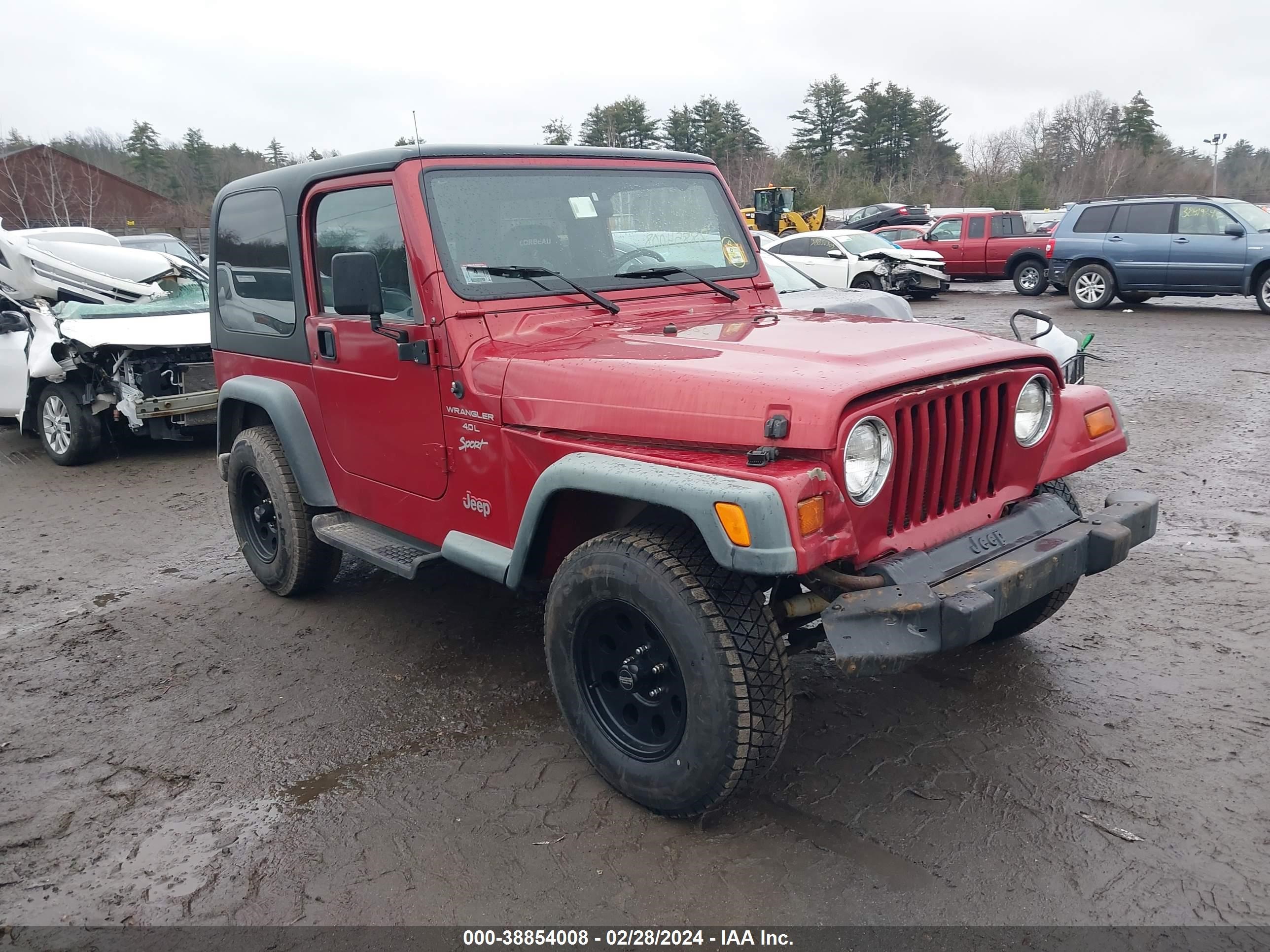 JEEP WRANGLER 1999 1j4fy19s1xp495558